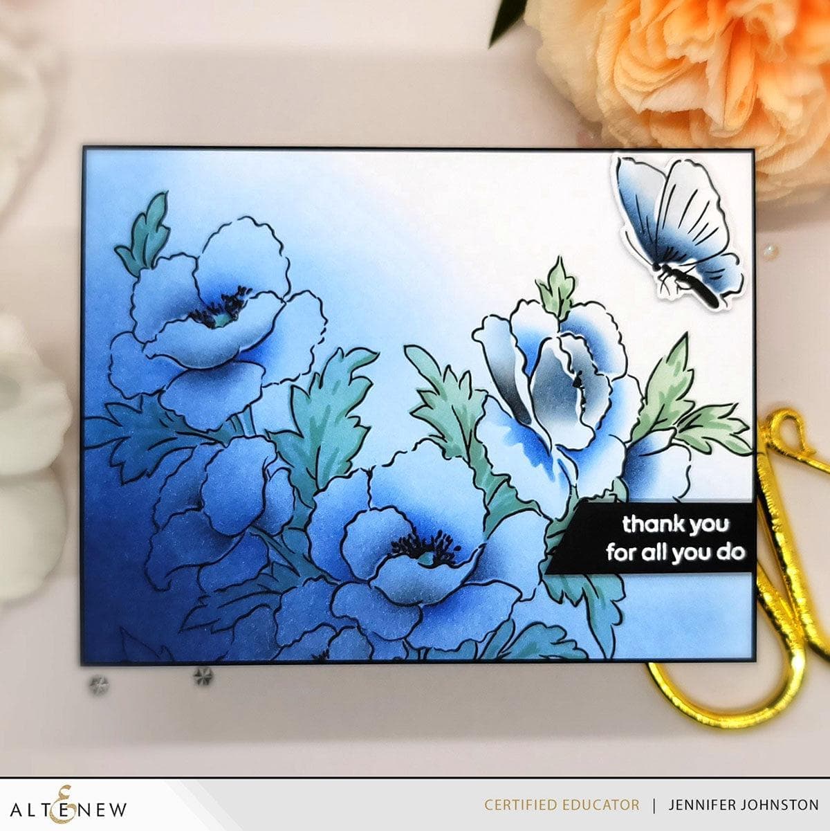 Altenew Anniversary Blooms Bundle - Floral Stamps & Dies Set for Card Making, Scrapbooking, and DIY Crafts - Perfect for Wedding Invitations, Greeting Cards, and Home Decor Projects