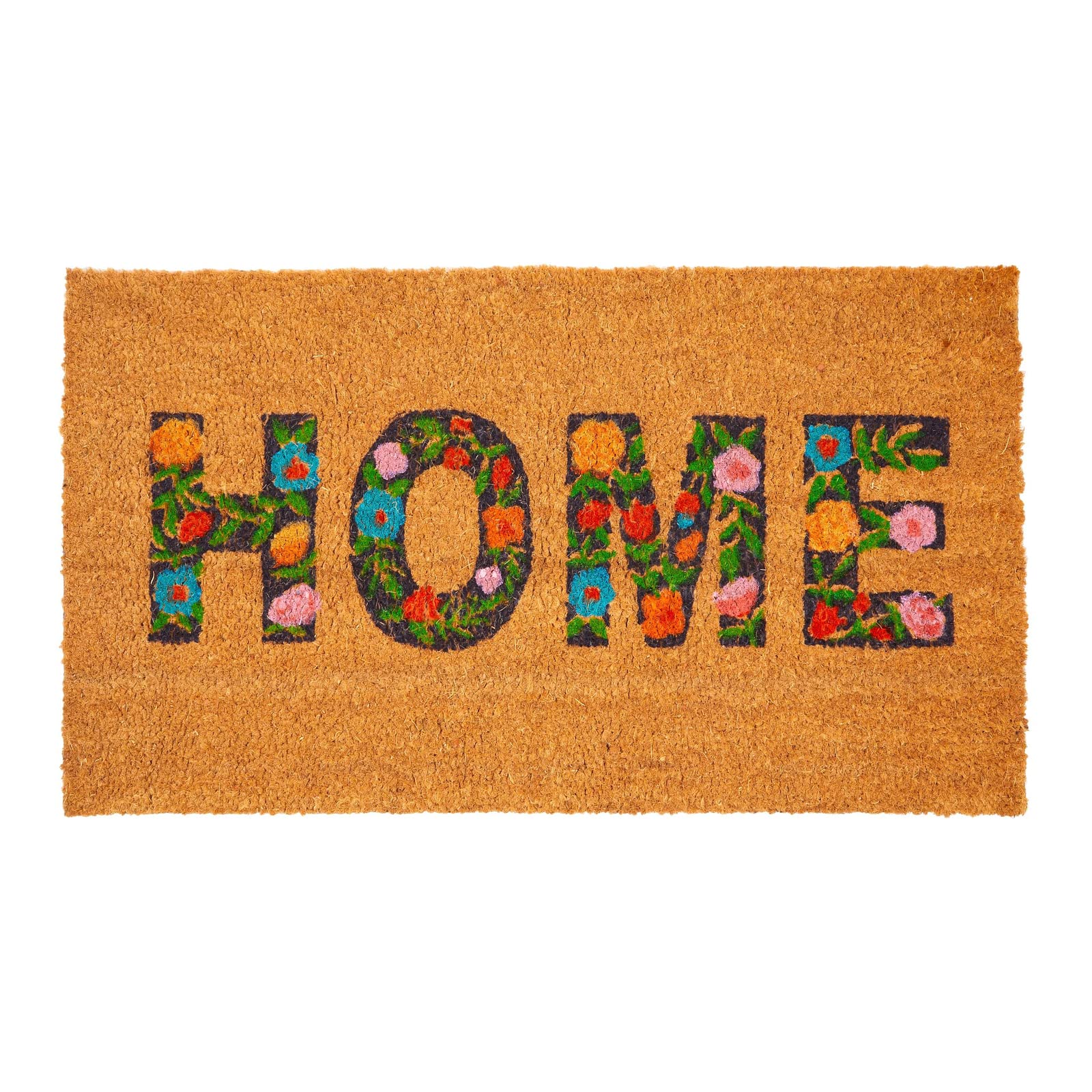 Juvale Non-Slip Coco Coir Front Door Welcome Mat - 17 x 30 Inch Durable Indoor Outdoor Rug for Home, Porch, Entryway - Natural Eco-Friendly Doormat for High Traffic Areas, All Weather Use