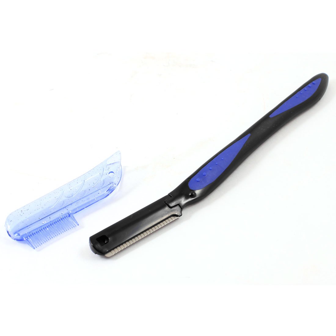 Qtqgoitem Eyebrow Razor for Women - Precision Trimmer & Shaper with Brow Comb & Protective Lid - Painless Hair Removal Tool (Model: 134 120 b70 357 0e7) - Perfect for Eyebrow Grooming, Facial Hair Removal & Travel Beauty Kit