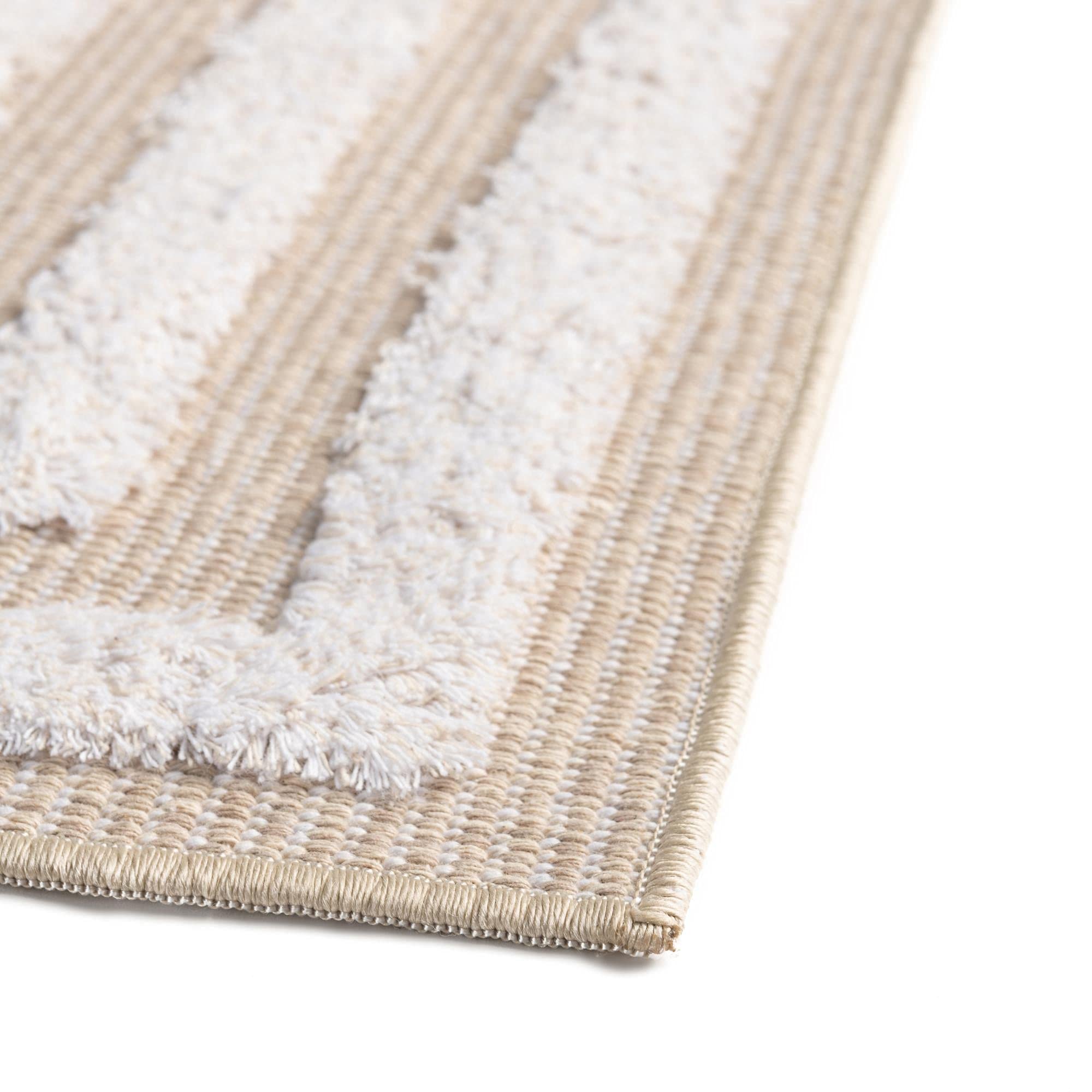 Sabrina Soto Casa Collection 12 Ft Runner Rug - Soft Beige High Pile Hallway & Entryway Carpet for Home Decor | Perfect for Living Room, Bedroom, and Dining Area