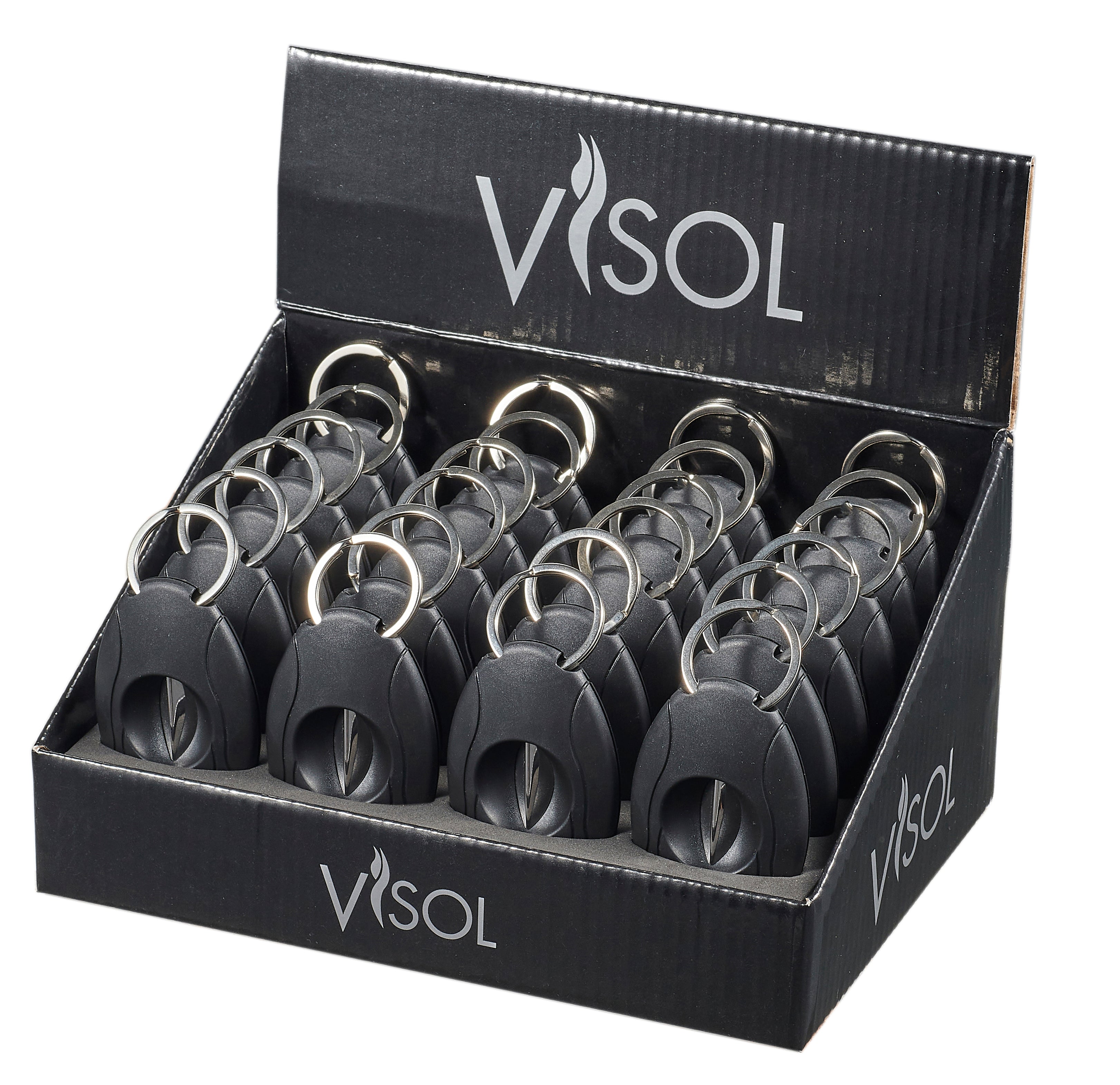 Visol Ovalo Retail Prepack 24 V Cutters - High-Quality Stainless Steel V-Cutters for Professional & DIY Use in Crafts, Packaging & More