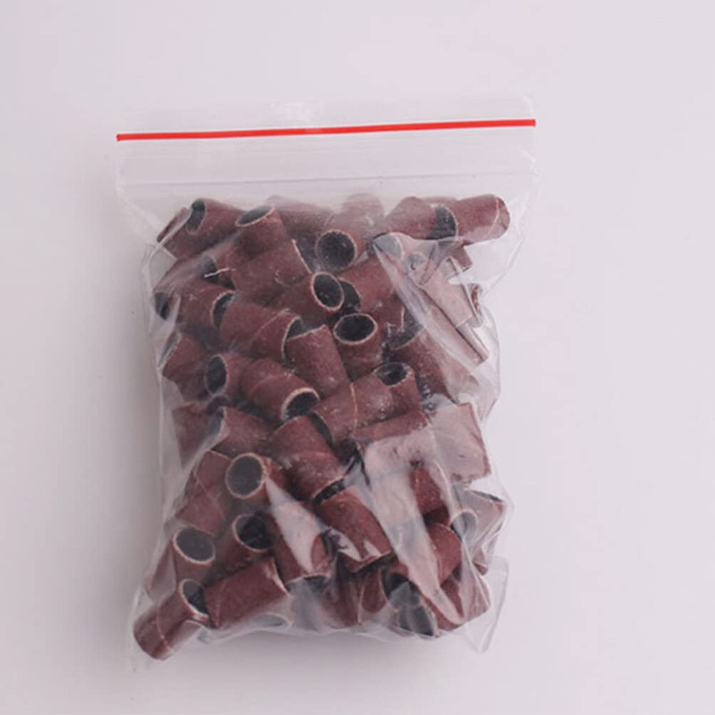 200 Pcs Manicure Pedicure Sanding Bands for Electric Nail Drill - Nail Files & Sanding Rings for Acrylic Nails, Toenails & Nail Art - Professional Salon & Home Nail Care Kit