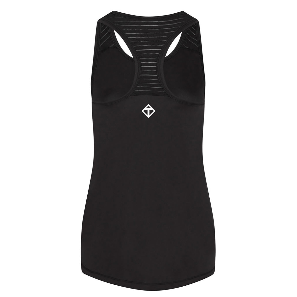High Waist Mesh Racerback Sports Vest for Women - Workout, Running & Yoga Top for Thick Thighs - Breathable Athletic Tank for Gym & Summer Outfits