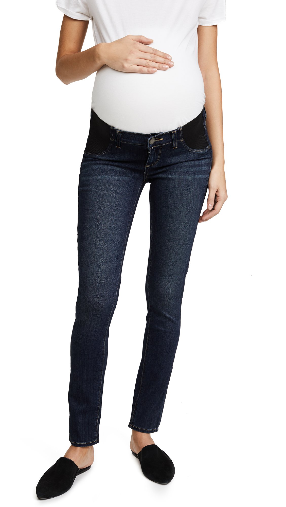 Paige Denim Women's Transcend Verdugo Ultra Skinny Maternity Jeans - Stretch Comfort Fit for Pregnant Women - Perfect for Work, Casual Wear & Everyday Comfort