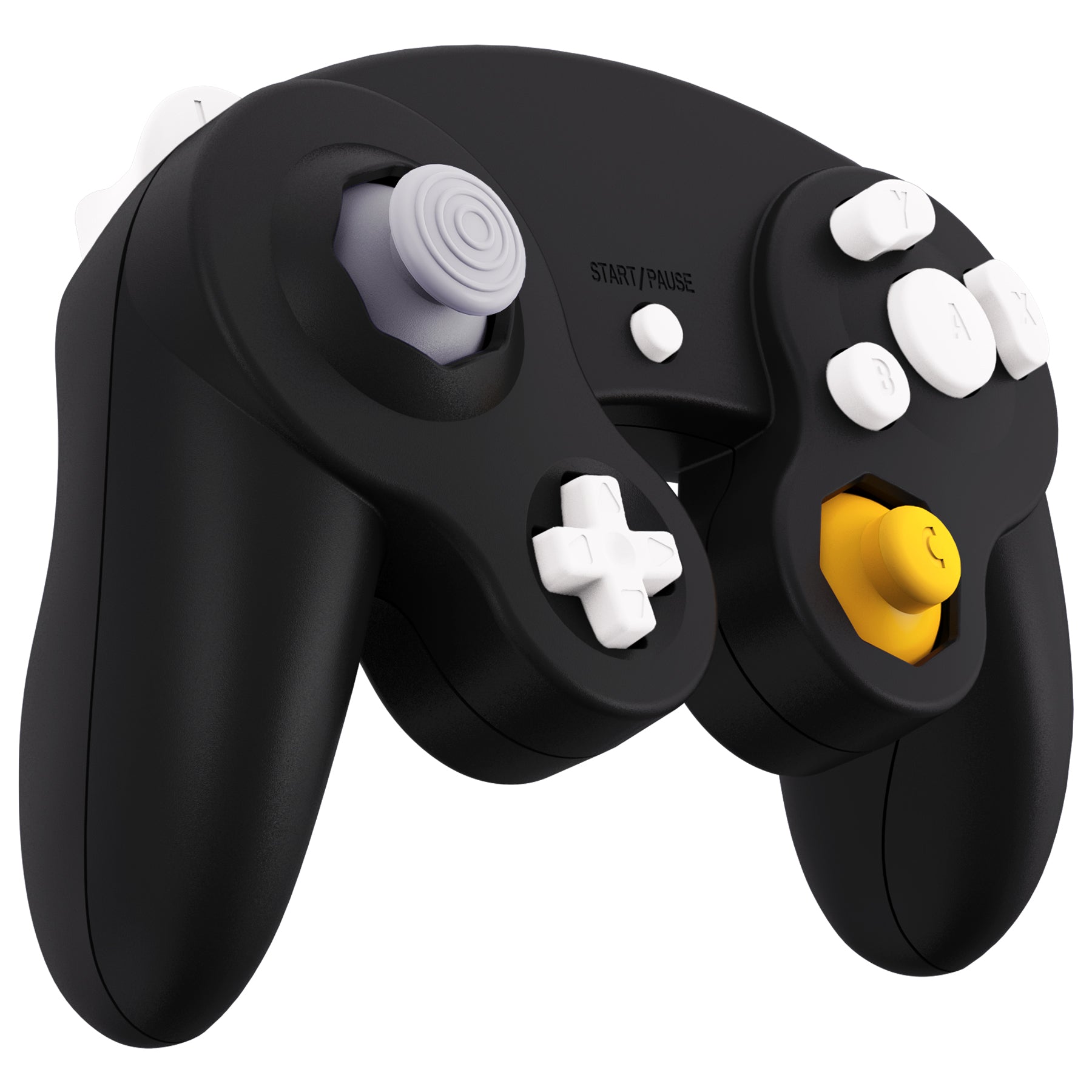 eXtremeRate Silver Replacement ABXY D-Pad Z L R Buttons & Thumbsticks Kit for Nintendo GameCube Controller - DIY Repair Parts with Tools (Controller Not Included) GCNJ3002 | Perfect for Controller Customization & Gaming Enthusiasts
