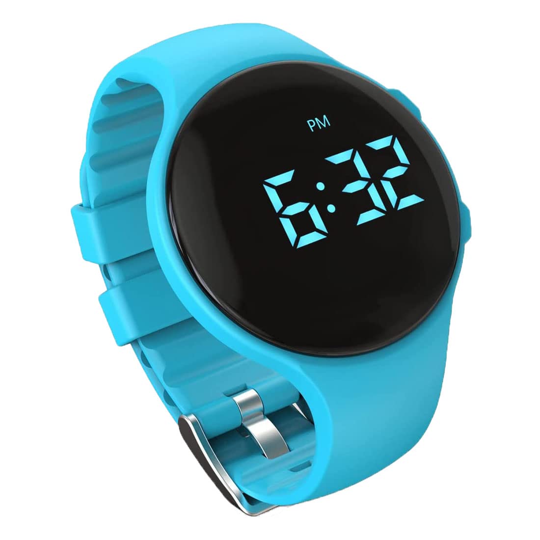 E-Vibra Vibrating Alarm Watch for Kids - Potty Training Timer, Medication Reminder & Silent Alarm Clock for Boys & Girls (Blue) - Perfect for Classroom, Bedtime & Special Needs Children
