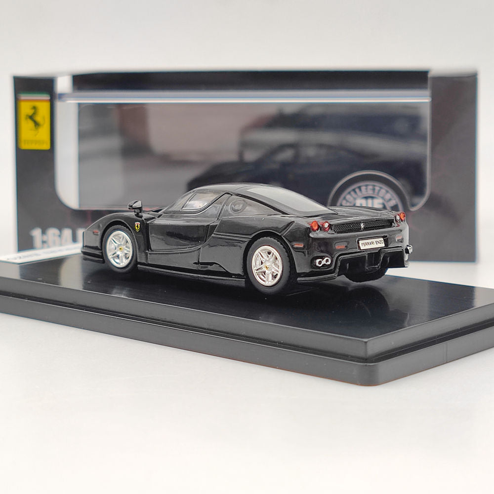 1/64 Scale Ferrari Enzo Black Diecast Metal Sports Car Model - Collectible Toy for Adults & Kids - Perfect for Display, Gifts & Racing Enthusiasts