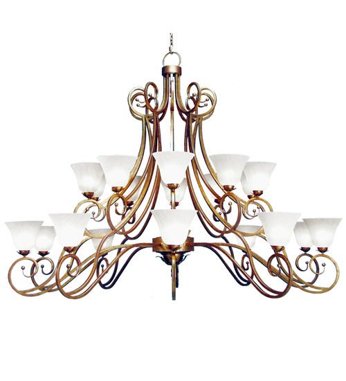 20-Light Crystal Chandelier for Dining Room - Modern Elegant Ceiling Light Fixture for Home Decor, Living Room, Bedroom, Entryway | Dimmable LED Lighting for Romantic Ambiance & Special Occasions