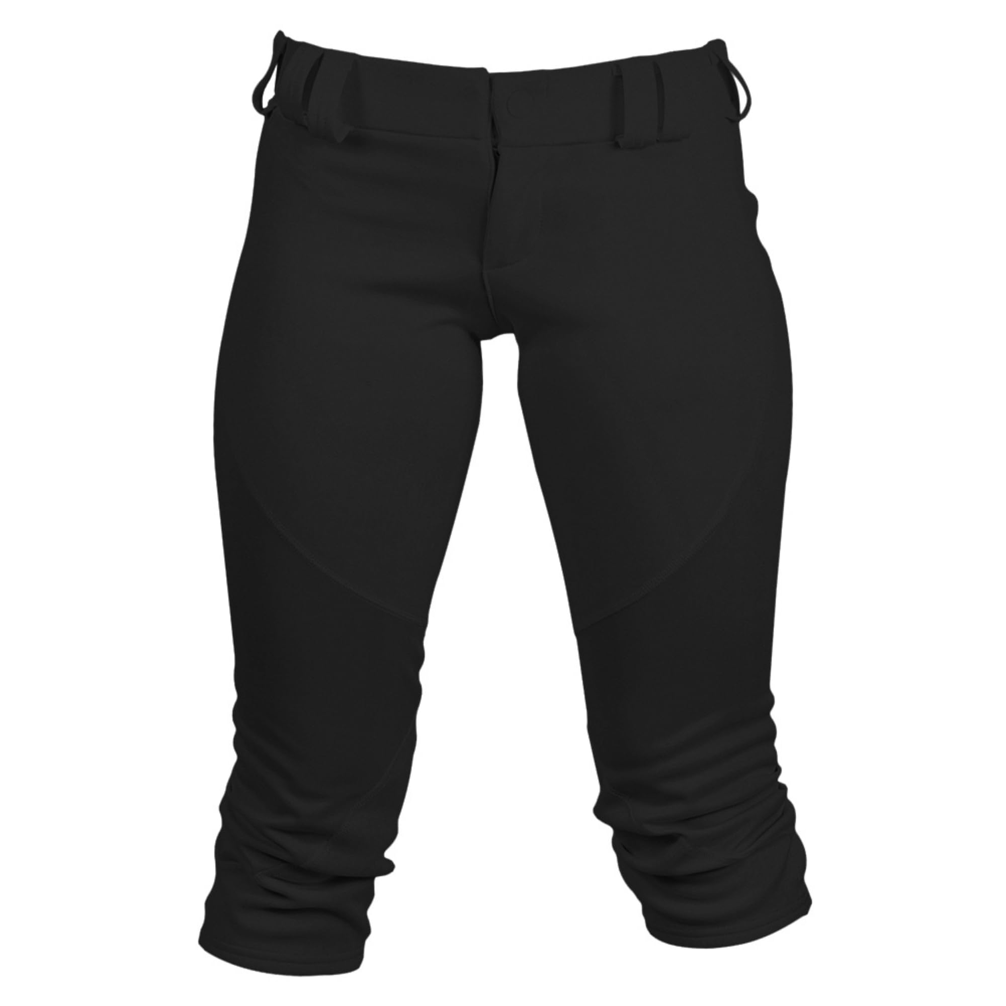 3N2 Women's Softball Pants - NuFit Knickers with ¾ Inch Belt Loops, Low-Rise Fit & Double Knee Reinforcement - Perfect for Practice, Games & Tournaments