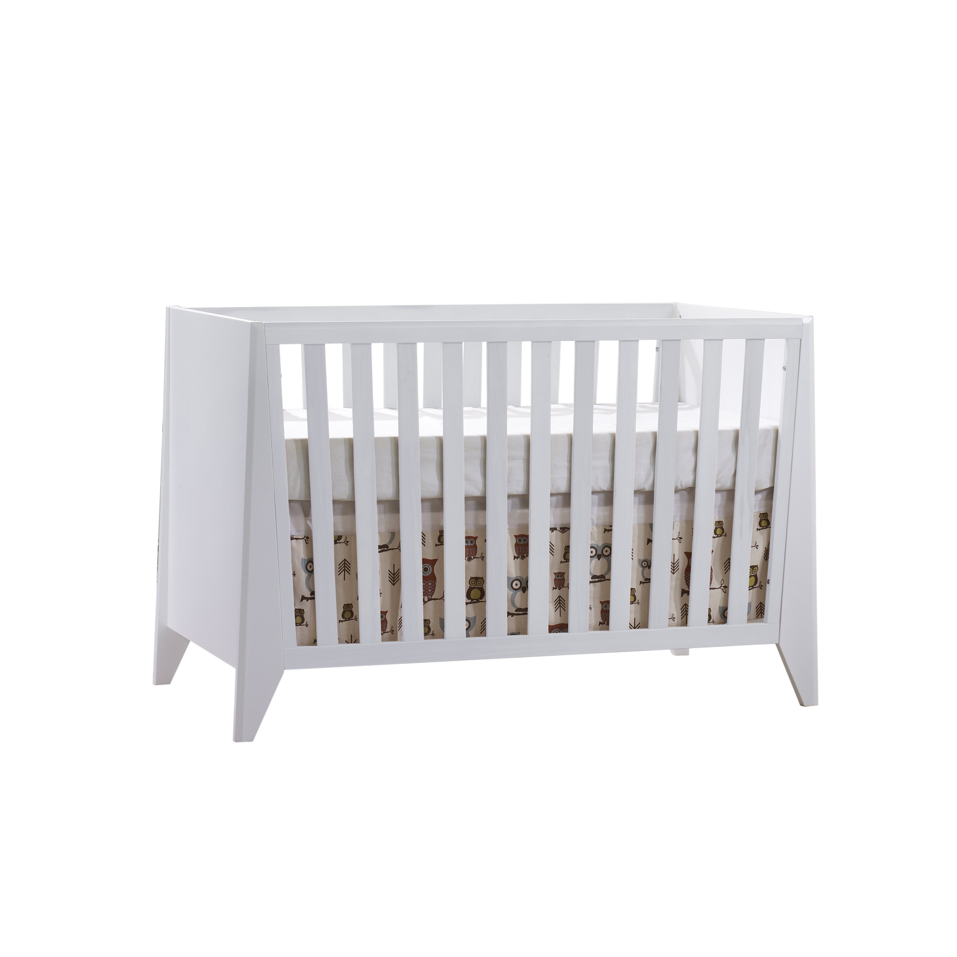 Flexx Premium Classic Crib for Babies & Toddlers - Convertible Safe Nursery Bed with Adjustable Mattress Height | Perfect for Newborns, Infant Rooms & Daycare Centers