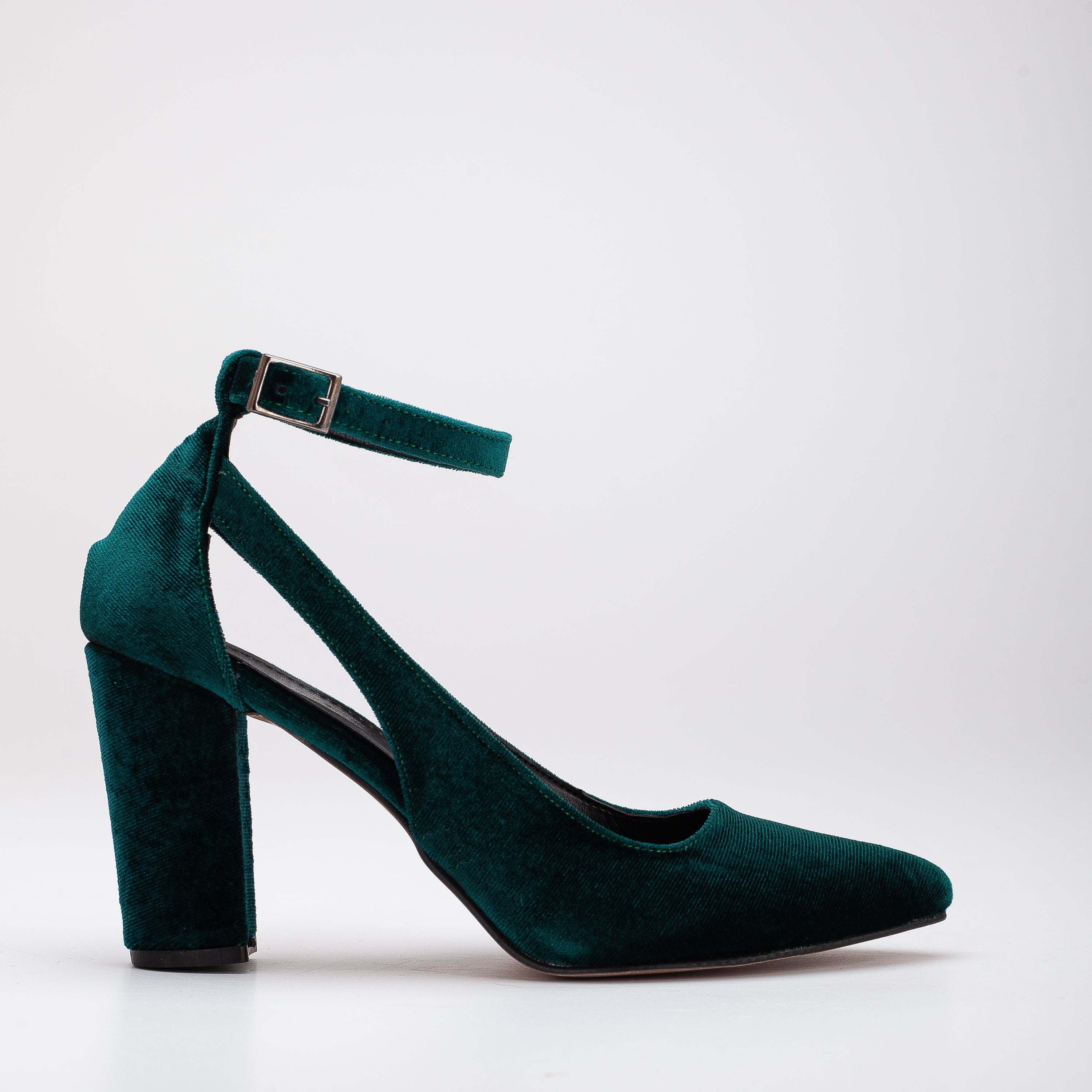 Colette Women's Green Velvet Shoes - Comfortable & Stylish Dress Shoes for Weddings, Parties & Special Occasions