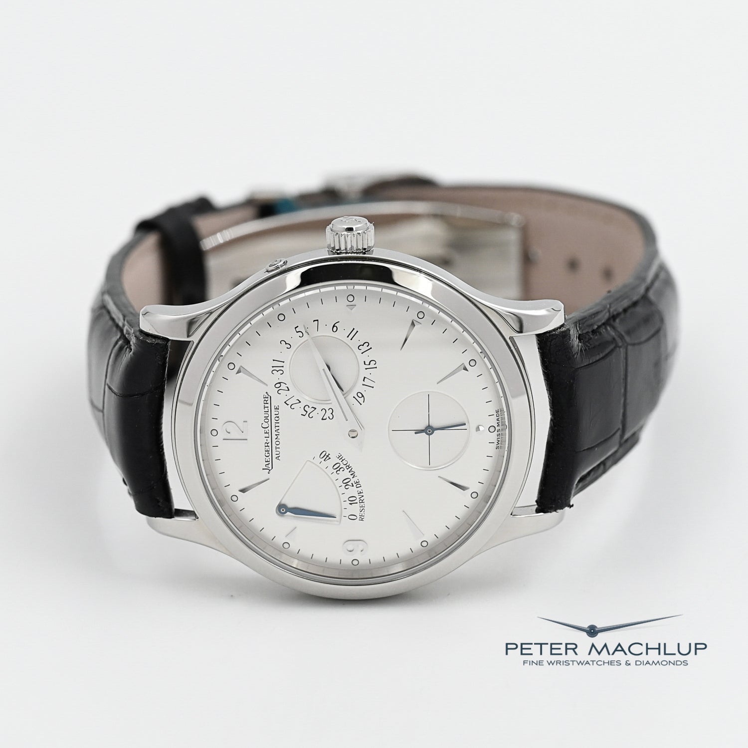 Jaeger-LeCoultre Master Reserve De Marche Automatic Men's Watch 2013 - Luxury Swiss Timepiece for Business & Formal Occasions