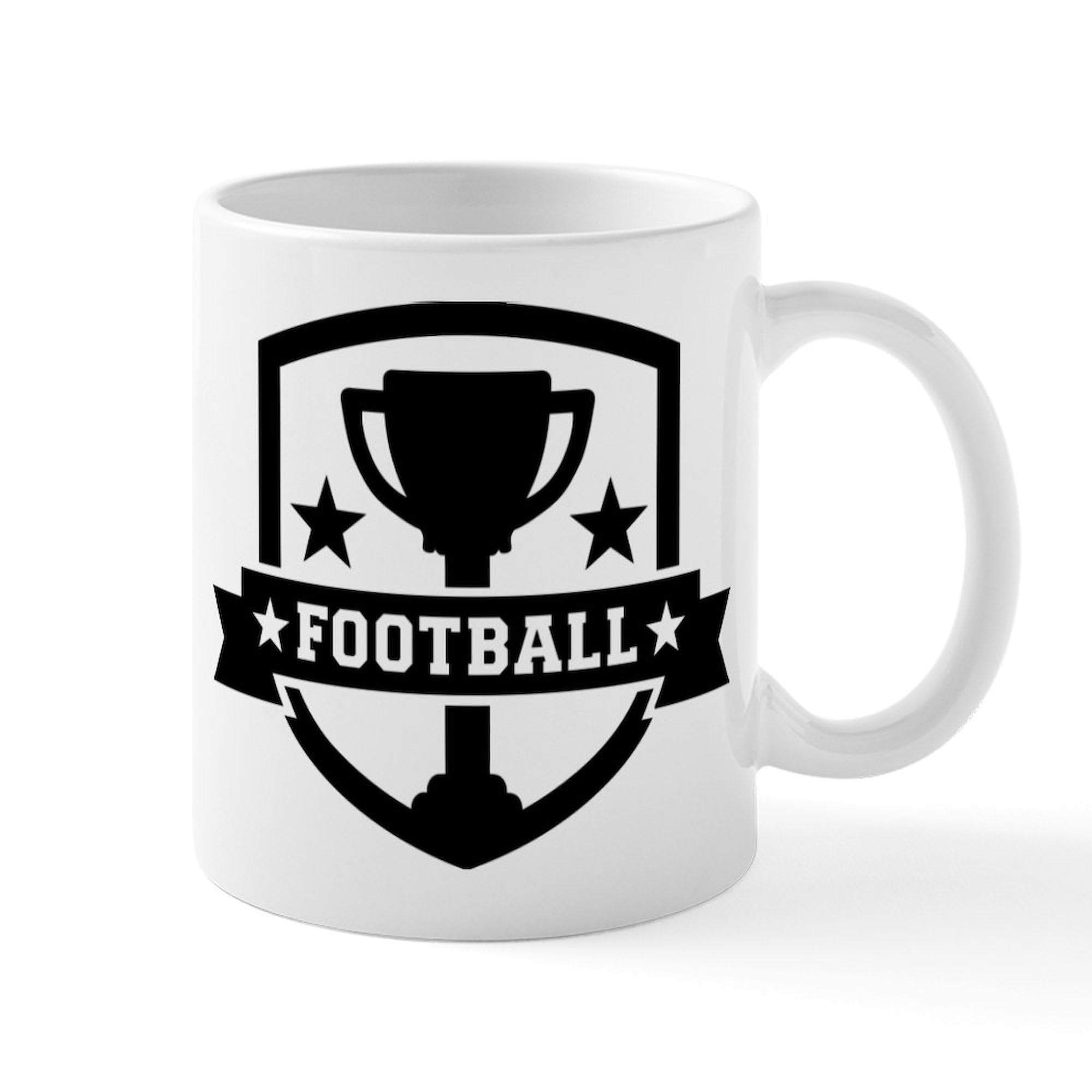 Football Champion Ceramic Coffee Mug 11 oz (325 ml) - Perfect for Gifts, Game Day, Office & Home Use - CafePress