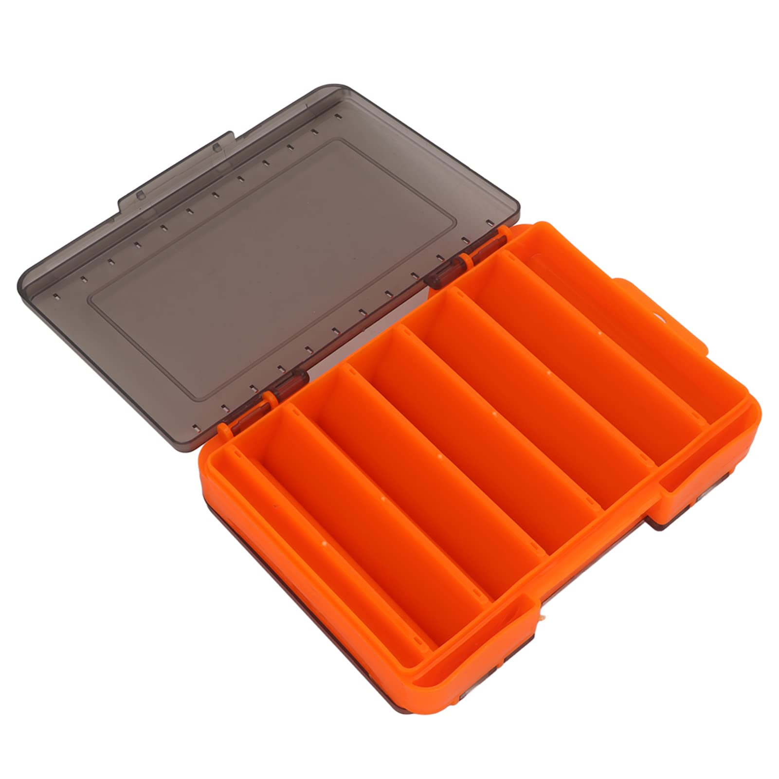 Kadimendium Double Sided Fishing Tackle Box - Durable Waterproof Lure Storage Organizer with Fall-Proof Design | Perfect for Bass, Trout & Saltwater Fishing Gear Organization