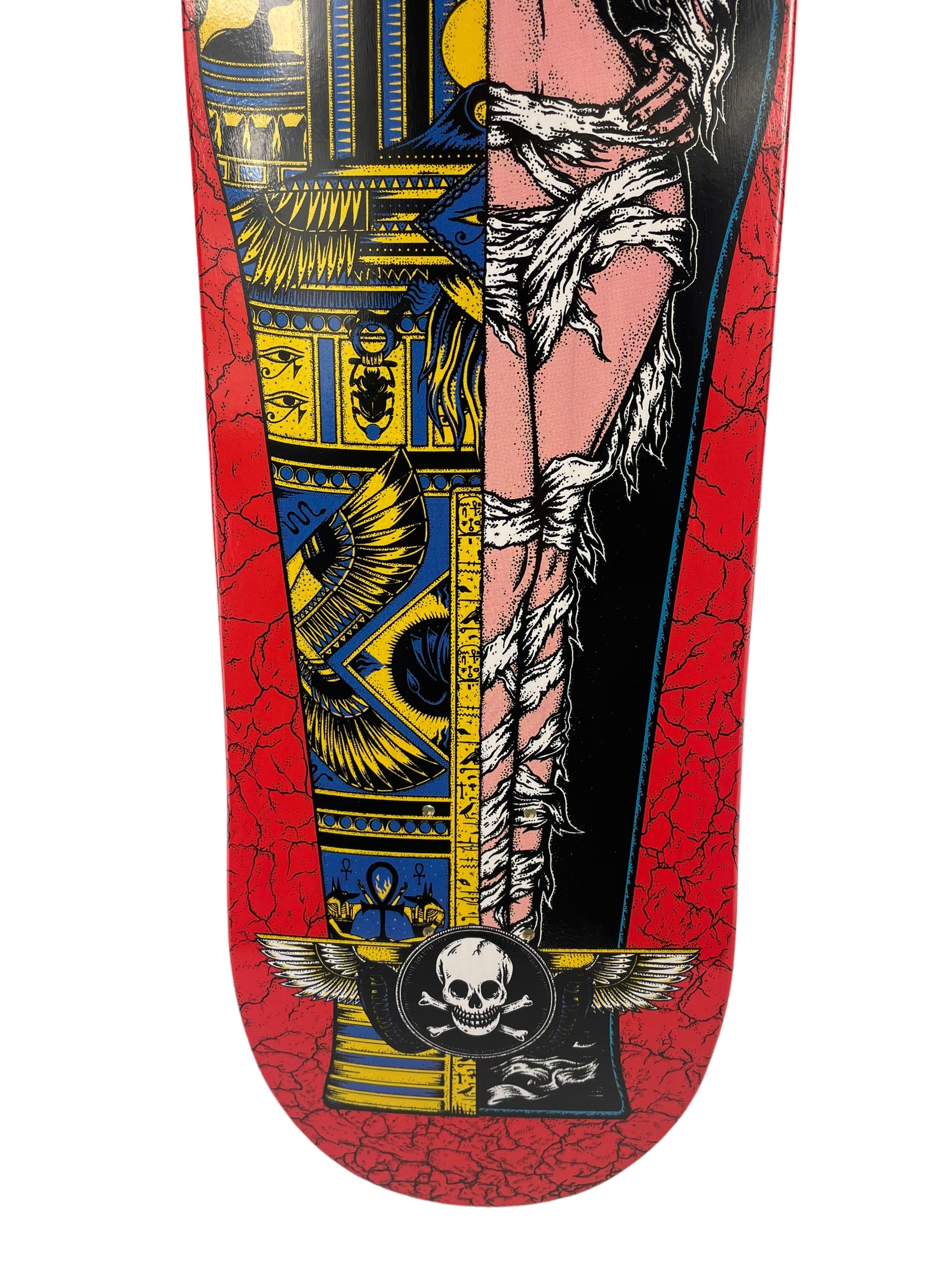 Dan Cates Mummy Pro Deck - Death Skateboards - Select Your Size (7.5, 8.0, 8.25, 8.5) - Perfect for Street Skating & Vert Tricks