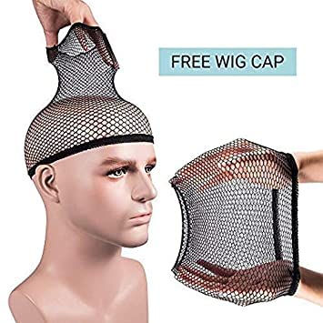 PHKMALL Light Brown Synthetic Hair Wig for Women - Natural Look, Comfortable & Heat Resistant - Perfect for Daily Wear, Cosplay, and Special Occasions