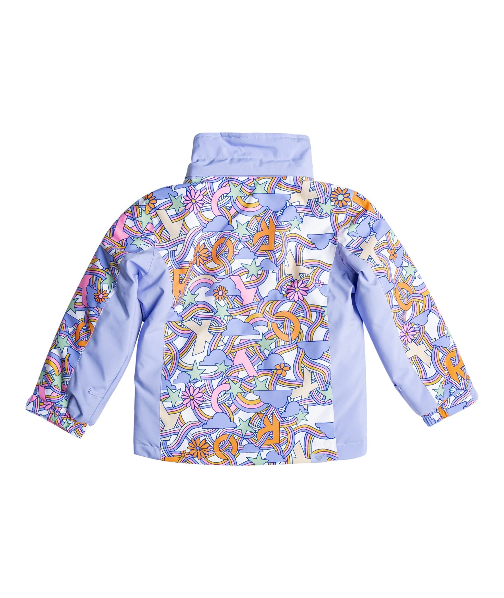 Roxy Little Girls Insulated Snow Jacket - Waterproof Winter Coat for Kids, Warm & Cozy Snowsuit for Skiing, Sledding & Outdoor Play