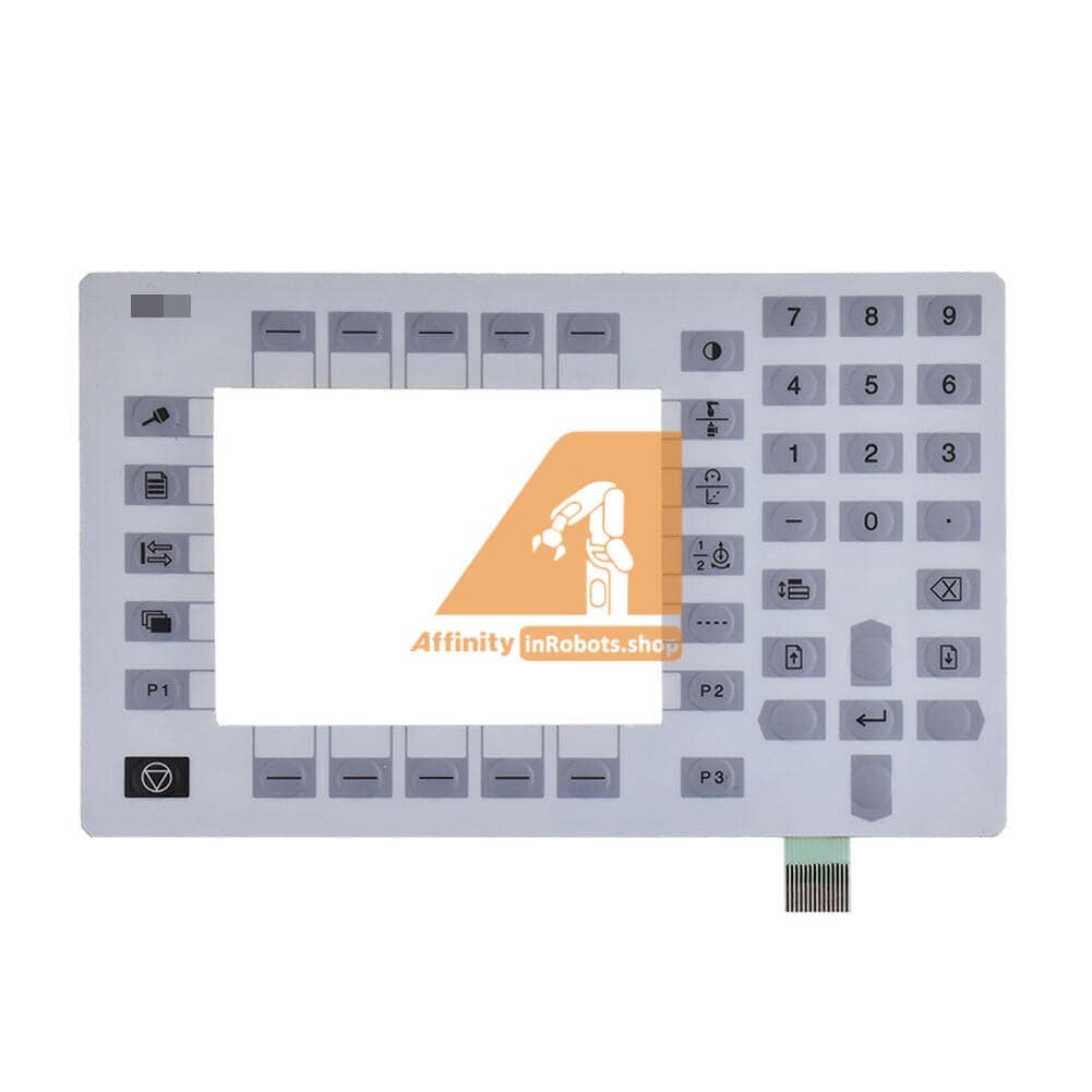 ABB Membrane Replacement for 3HNE00313-1 Teach Pendant & 3HNM05345-1 Housing | Durable Keyboard Cover for Industrial Robots | Perfect for ABB Robot Maintenance and Repair
