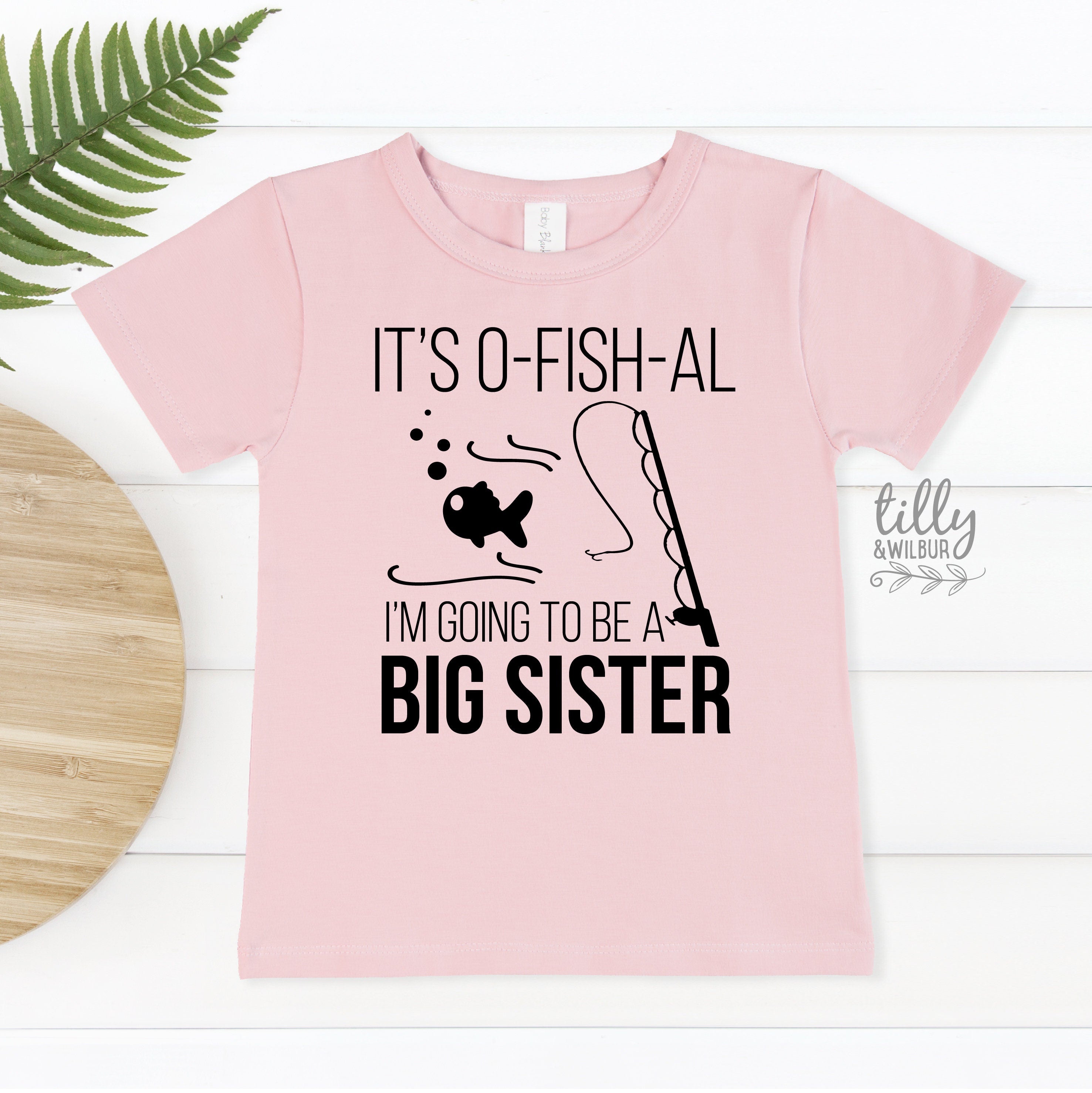 Big Sister T-Shirt - Cute & Comfortable Cotton Tee for Women - Perfect for Sibling Love, Family Events & Casual Outfits