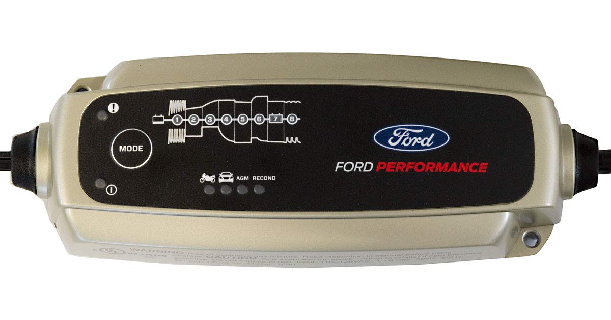M-10300-FP 5.0 12V Smart Battery Charger & Maintainer - Automatic Car Battery Charger for Cars, Trucks, SUVs, Motorcycles - Perfect for Winter Storage & Long-Term Vehicle Maintenance