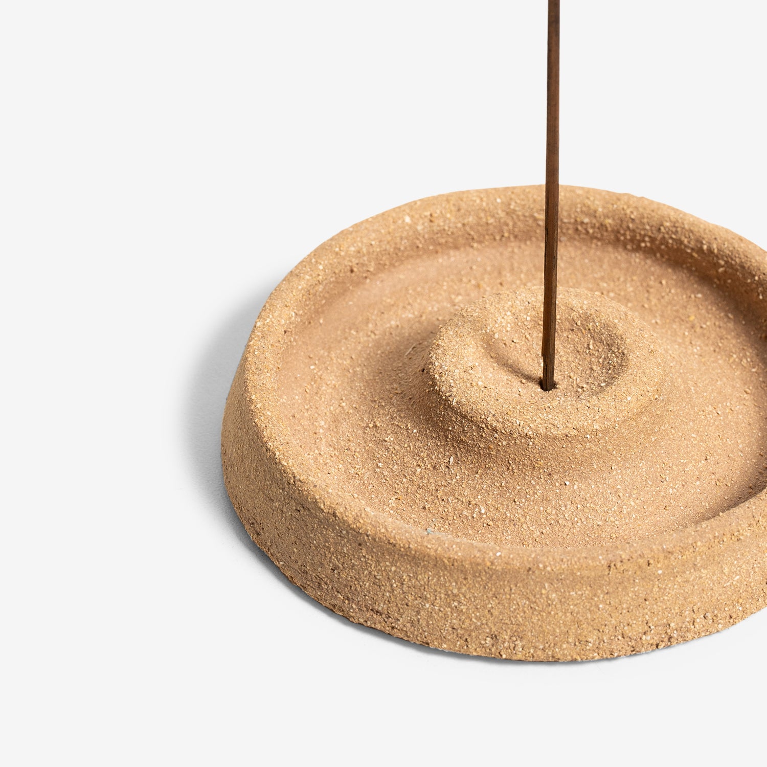 Terracotta Incense Holder - Handmade Ceramic Aromatherapy Burner for Meditation, Yoga, and Home Decor