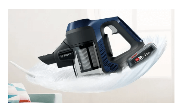 Bosch BBS611MAT Series 6 Cordless Stick Vacuum Cleaner - Powerful 18V Rechargeable Handheld Vacuum for Pet Hair, Hard Floors & Carpets | Lightweight for Quick Cleanups & Stairs