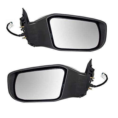RAREELECTRICAL New Pair of Side View Door Mirrors Compatible with 2013-2014 Nissan Altima Sedan - Left & Right (Part# 96301-3Th3a & 96302-3Th3a) - Easy Installation, Enhanced Visibility for Safe Driving
