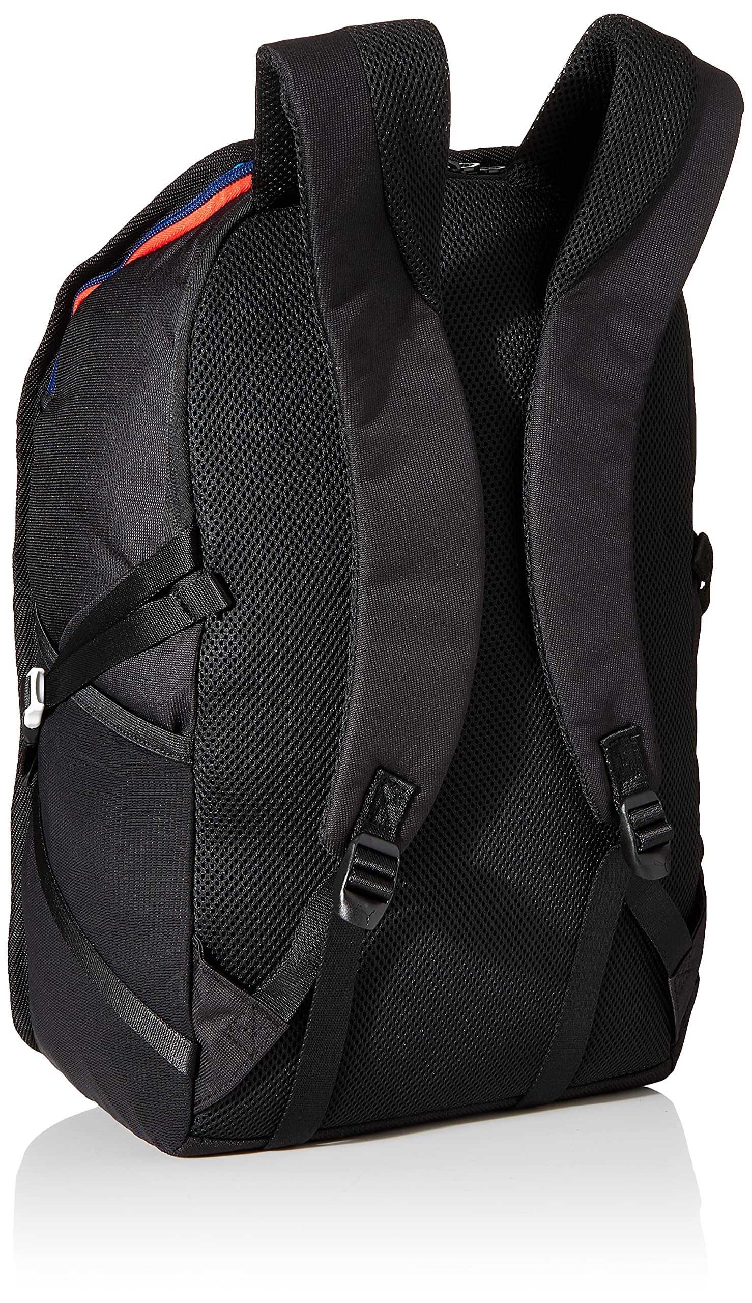 PUMA Men's BMW MMS Backpack for Travel, Work & School - Durable Casual Daypack with Laptop Compartment - Black Backpack for Commuters, Students & Business Professionals