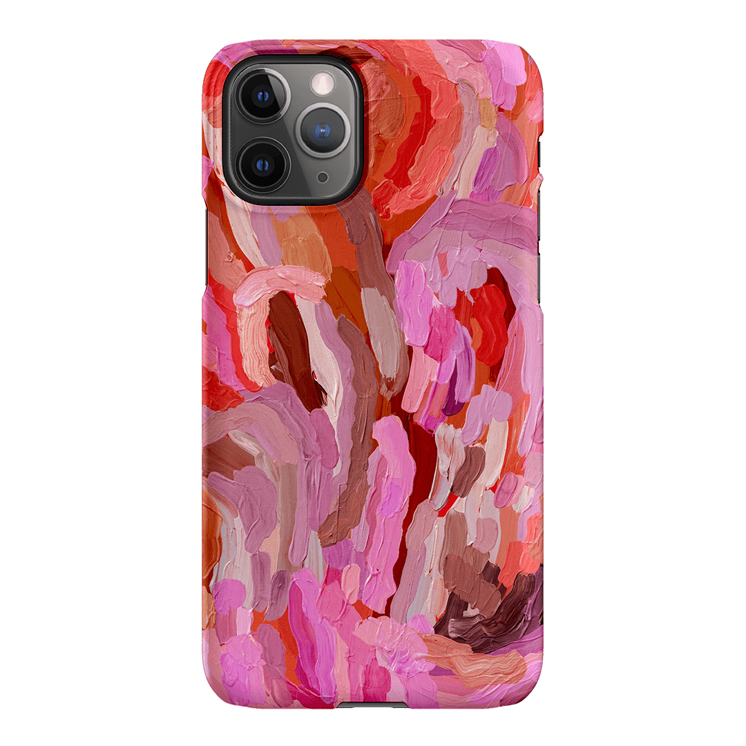 Vibrant Marsala Color Phone Case - Durable & Stylish Protective Cover for iPhone & Samsung - Perfect for Everyday Use, Travel & Gifting