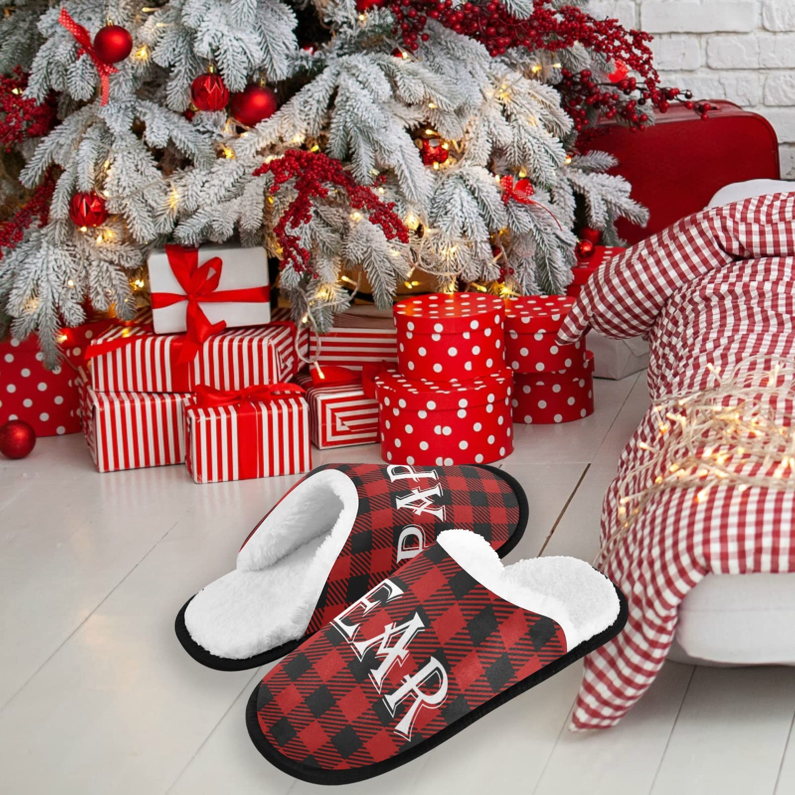**Dussdil Memory Foam House Slippers for Women & Men - Soft, Non-Slip Indoor & Travel Slippers - Comfortable Hotel Bedroom Shoes for Home, Office & Relaxation**