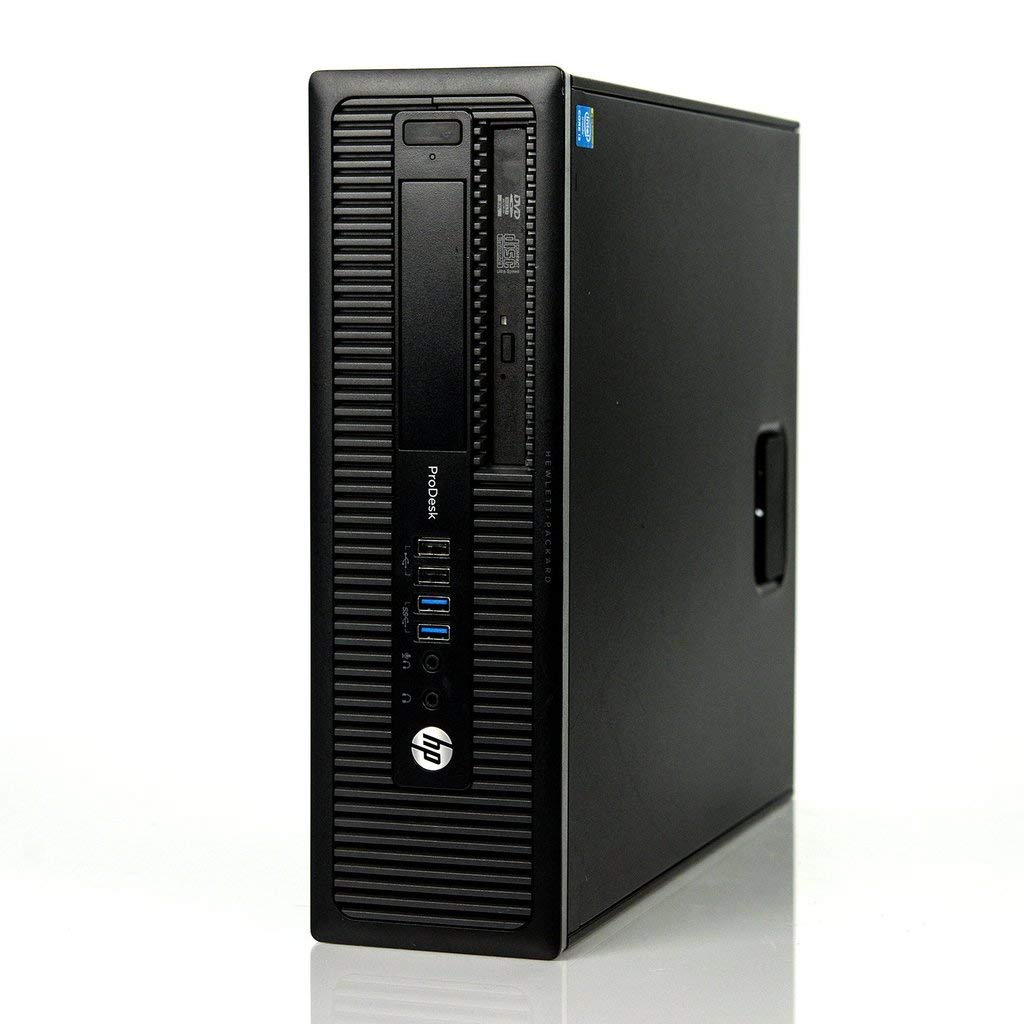 Refurbished HP 600 G2 SFF Desktop PC - Intel Core i5 3.2GHz, 16GB RAM, 256GB SSD + 1TB HDD, NVIDIA GT 1030 2GB, WiFi/Bluetooth, Win 10 Pro (Black) | Home Office, Business Computing & Gaming Workstation