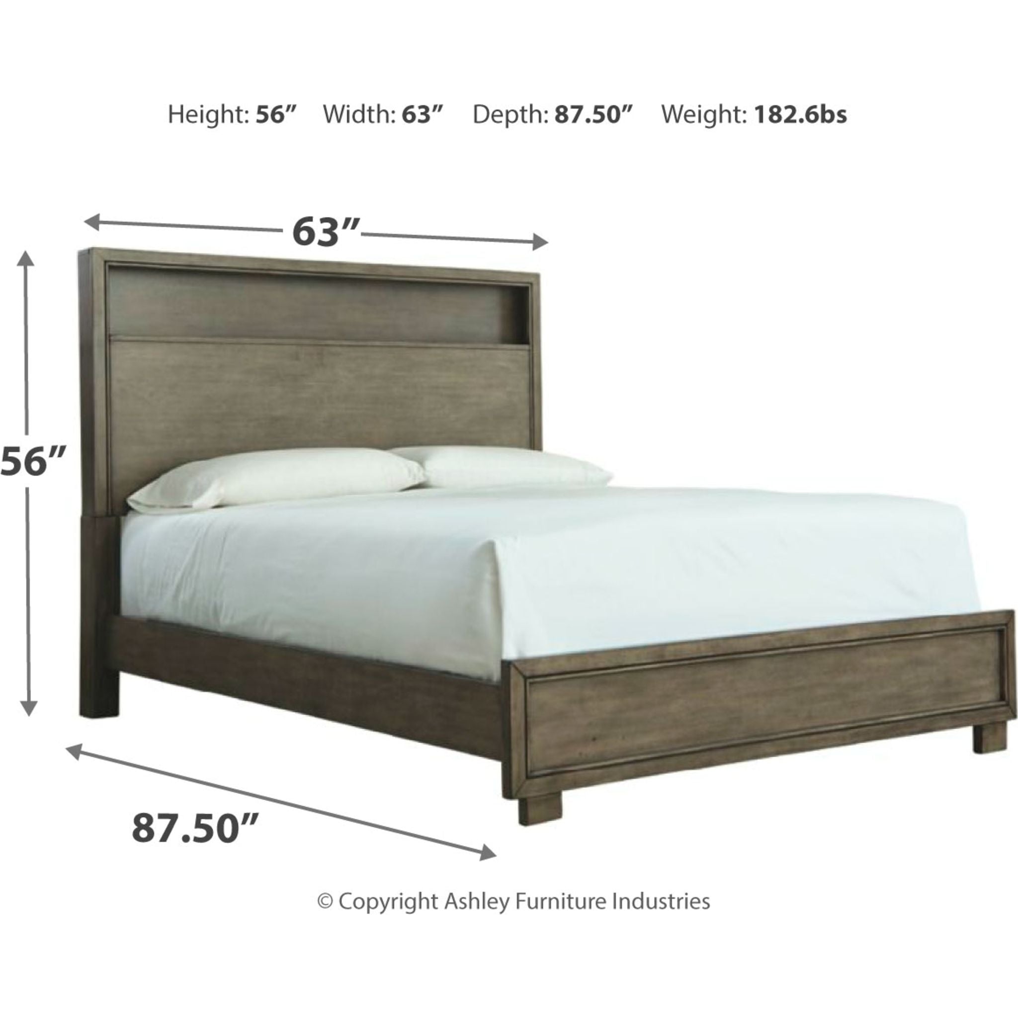 Arnett 5-Piece Gray Bedroom Storage Set - Organize Your Closet, Dresser & Nightstand for a Tidy Space
