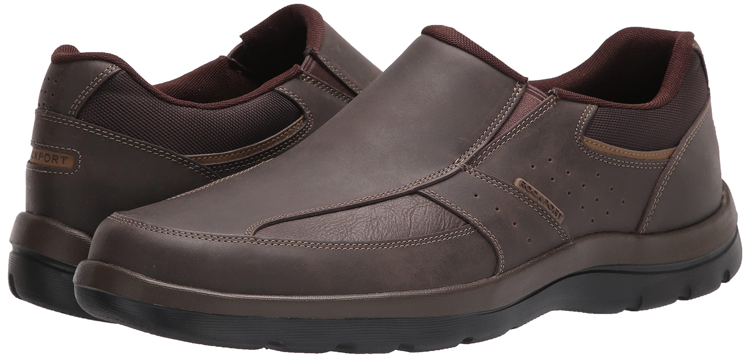 Rockport Men's Get Your Kicks Slip-On Loafers - Comfortable Casual Shoes for Work, Travel & Everyday Wear