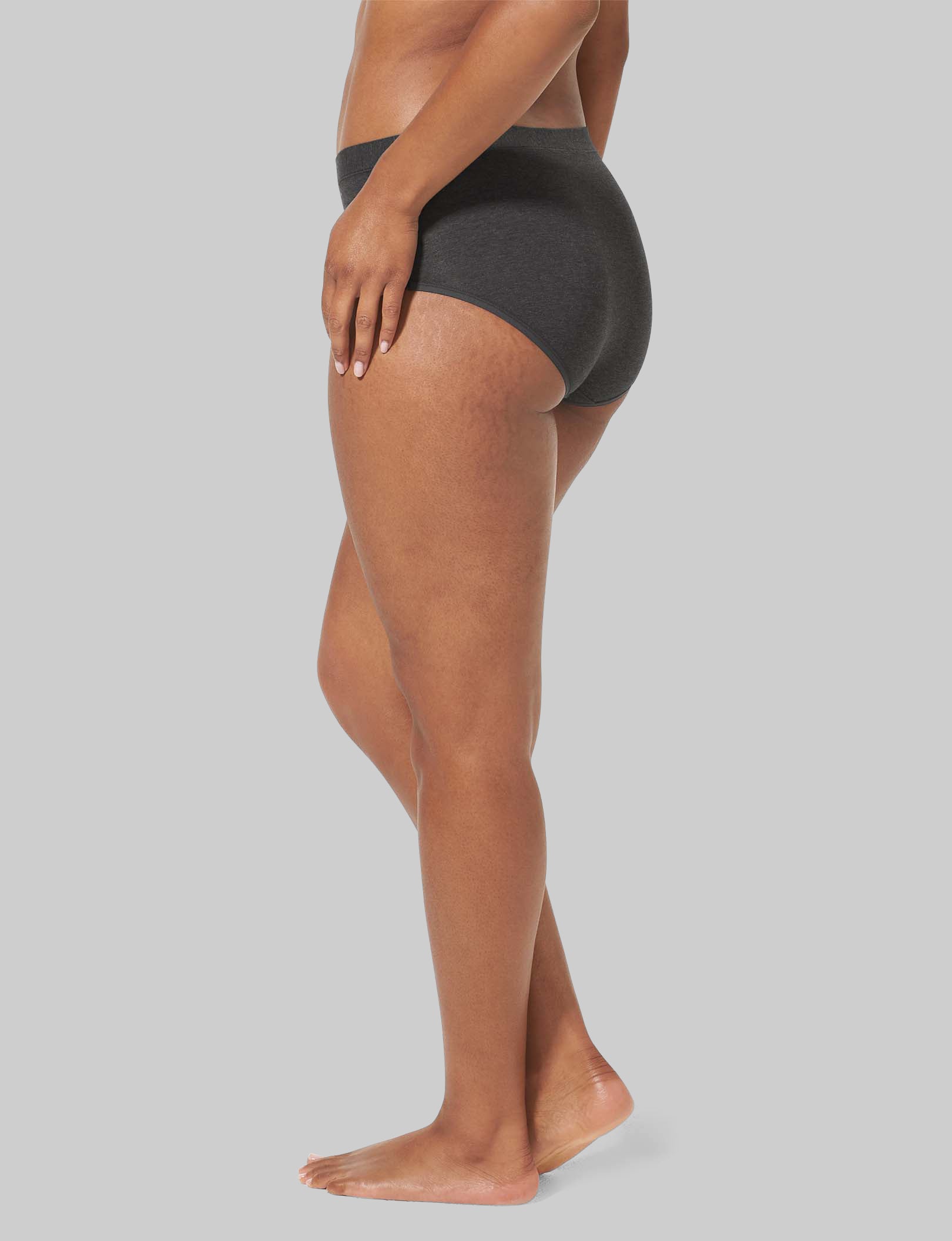 Women's Cool Cotton High Rise Briefs - Soft & Breathable Underwear for Everyday Comfort | Perfect for Workouts, Yoga & Lounge Wear