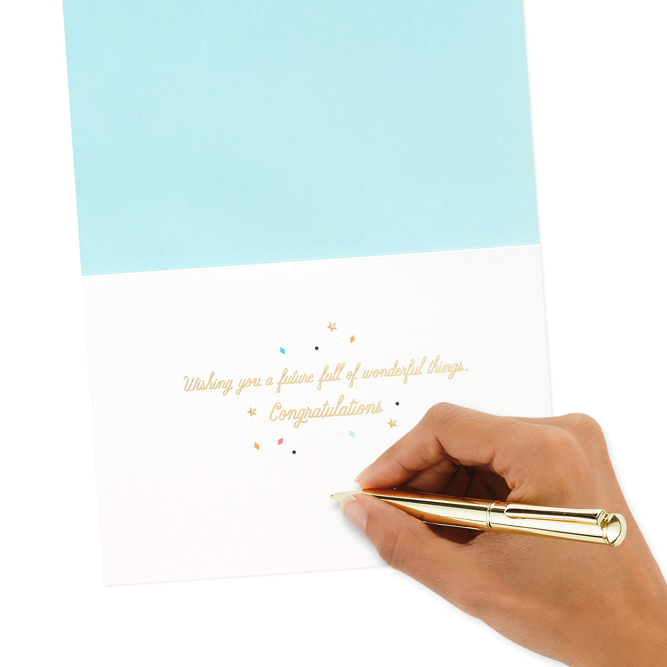 Hallmark Signature Graduation Card - Elegant & Heartfelt Congratulations for Graduates - Perfect for High School & College Graduation Gifts