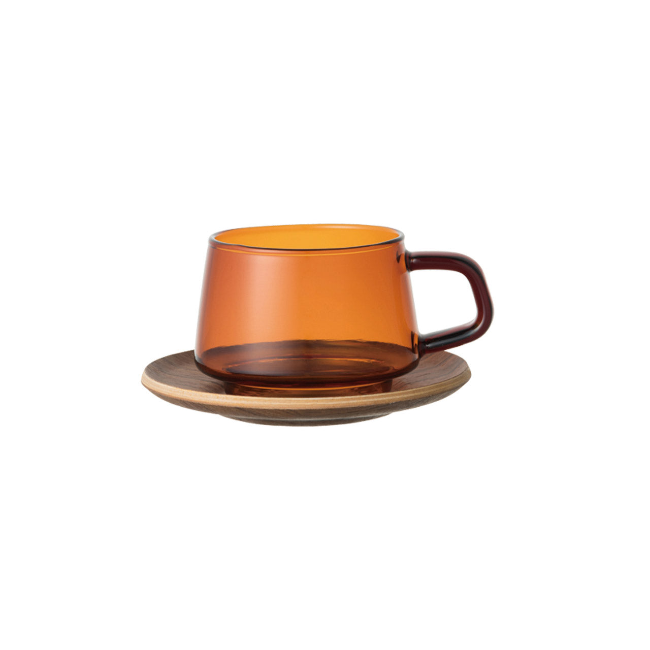 Vintage Sepia Coffee Cup and Saucer Set - Elegant Tea & Espresso Cups for Home, Cafe, and Restaurant Use