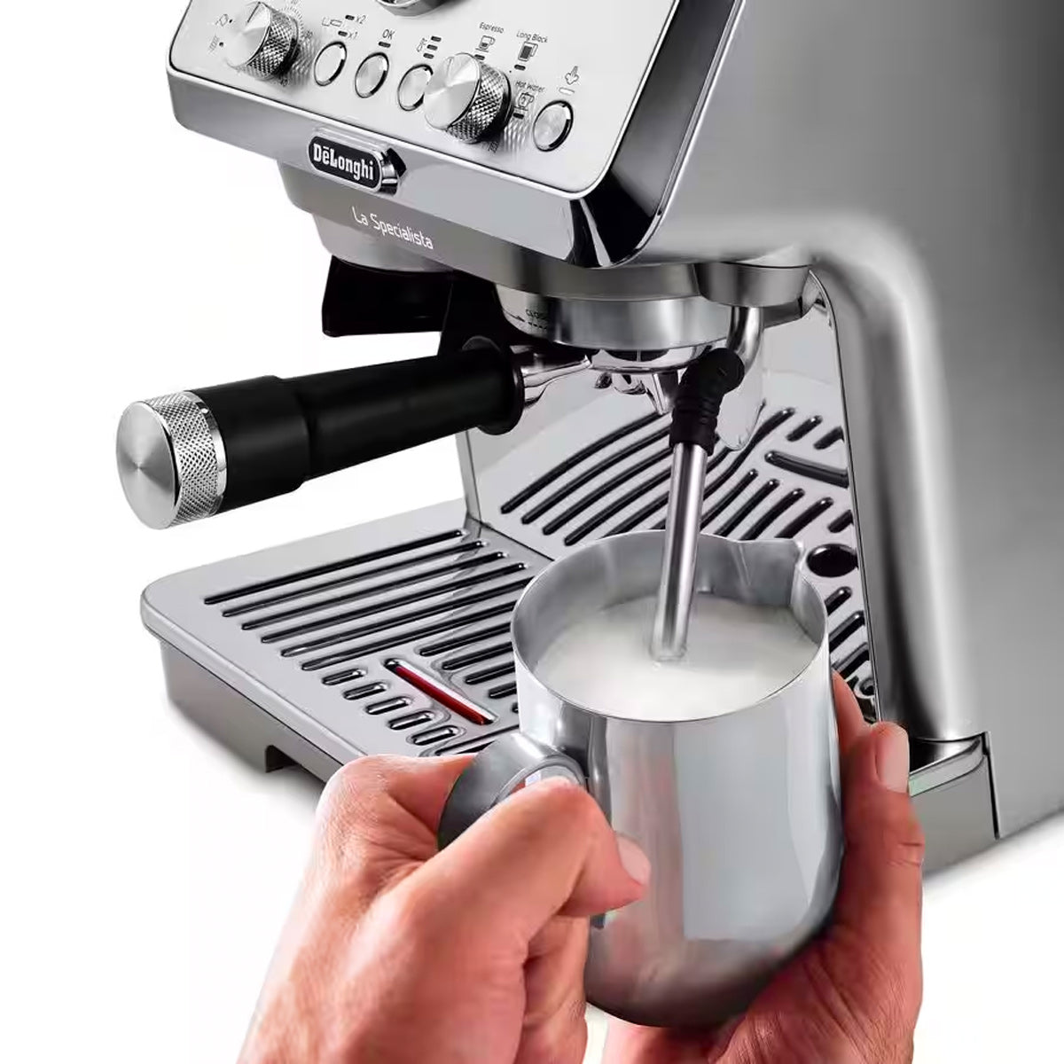 DeLonghi La Specialista Arte Evo Semi-Automatic Espresso Machine #EC9255MS - Barista-Quality Coffee at Home for Espresso, Cappuccino & Latte Lovers