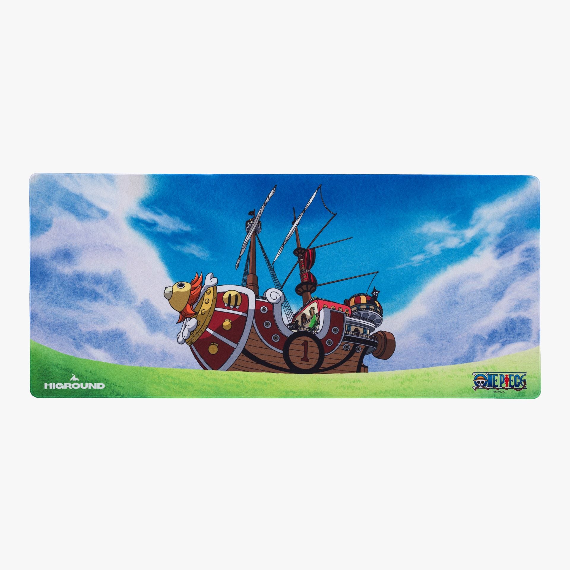 One Piece Thousand Sunny HG XL Gaming Mousepad - Large Anime Desk Mat for PC & Laptop - Perfect for Gaming, Office Work & Anime Fans