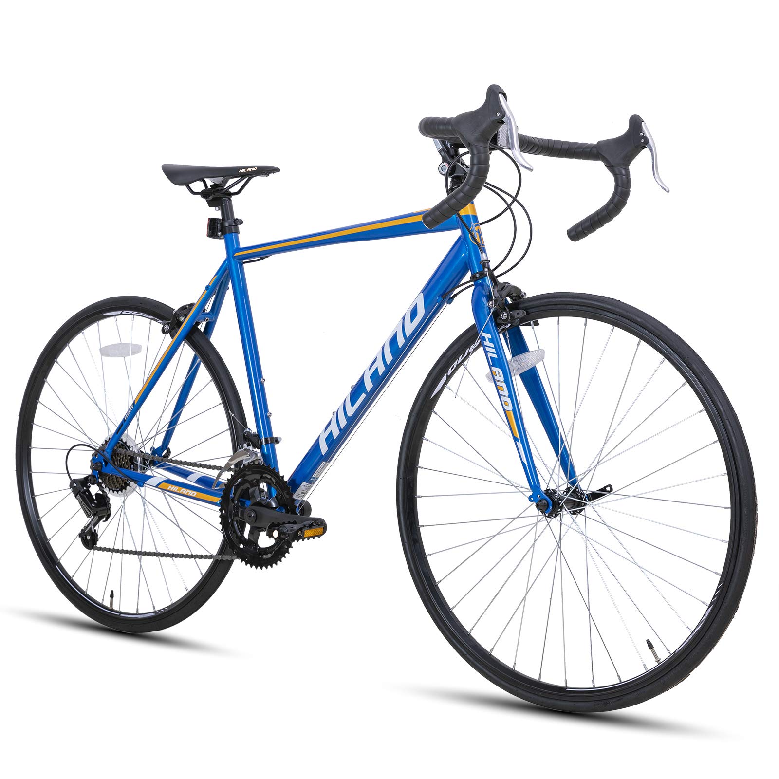 Hiland 700C Commuter Bike for Men & Women - 14-Speed Urban Road Bike with Lightweight Frame - Perfect for City Riding, Daily Commuting & Fitness Cycling