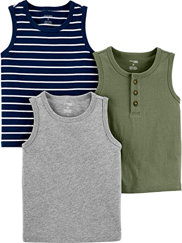 Grey Heather/Navy Stripe/Olive