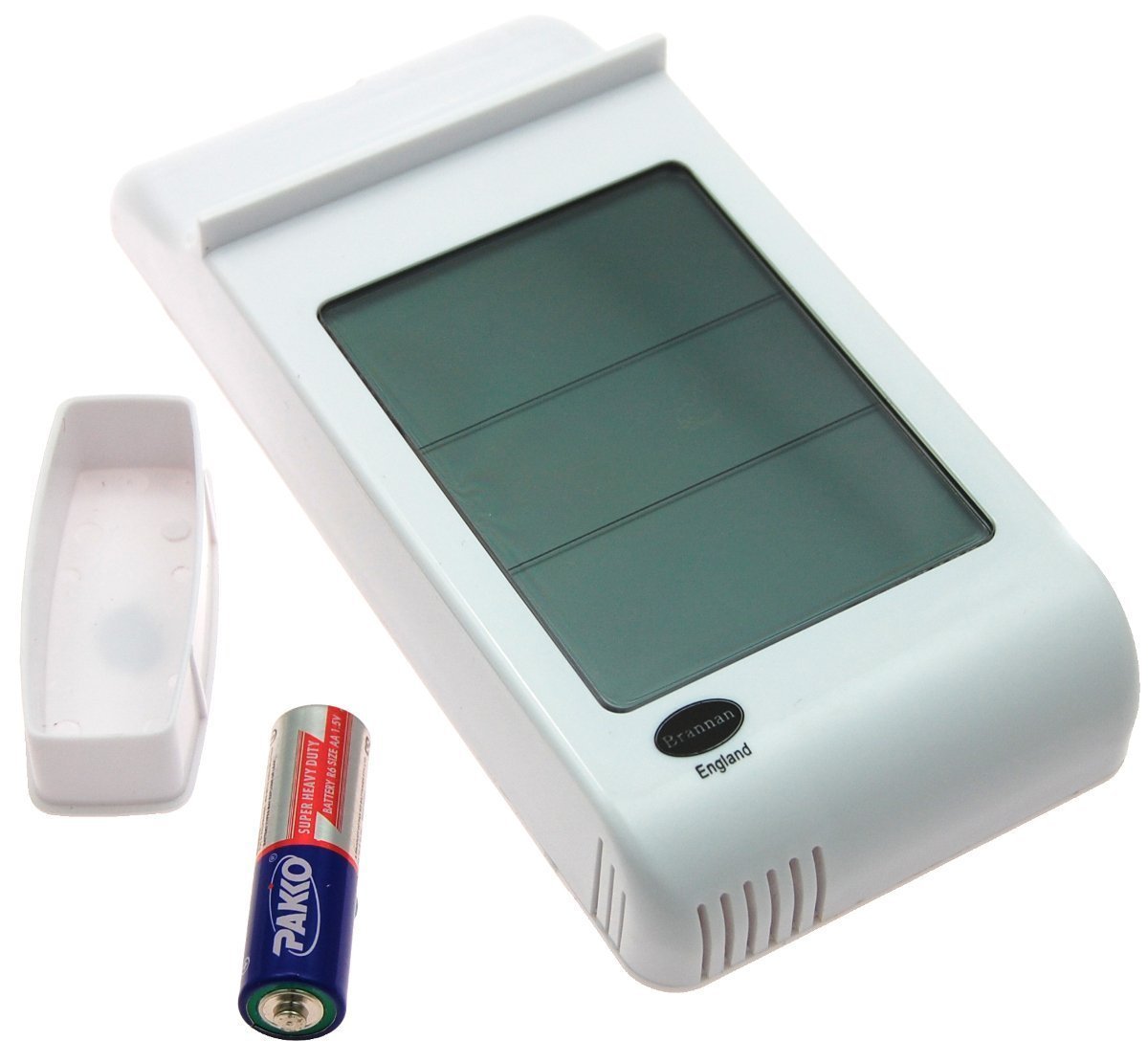 Brannan Digital Max Min Greenhouse Thermometer - Accurate Temperature Monitor for Greenhouse, Garden, or Home Use - Wall Mounted Hygrometer for Indoor/Outdoor Plants - Perfect for Greenhouses, Nurseries, and Home Gardening