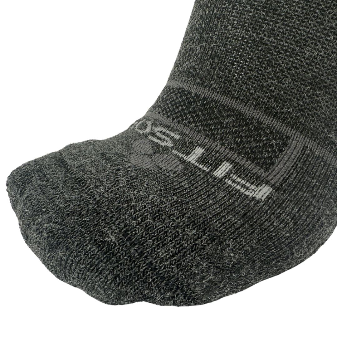 ISW Isolwool® Trail Cuff (3-Pair Pack) - Warm Wool Hiking Socks for Men & Women - Perfect for Outdoor Adventures, Camping & Winter Sports