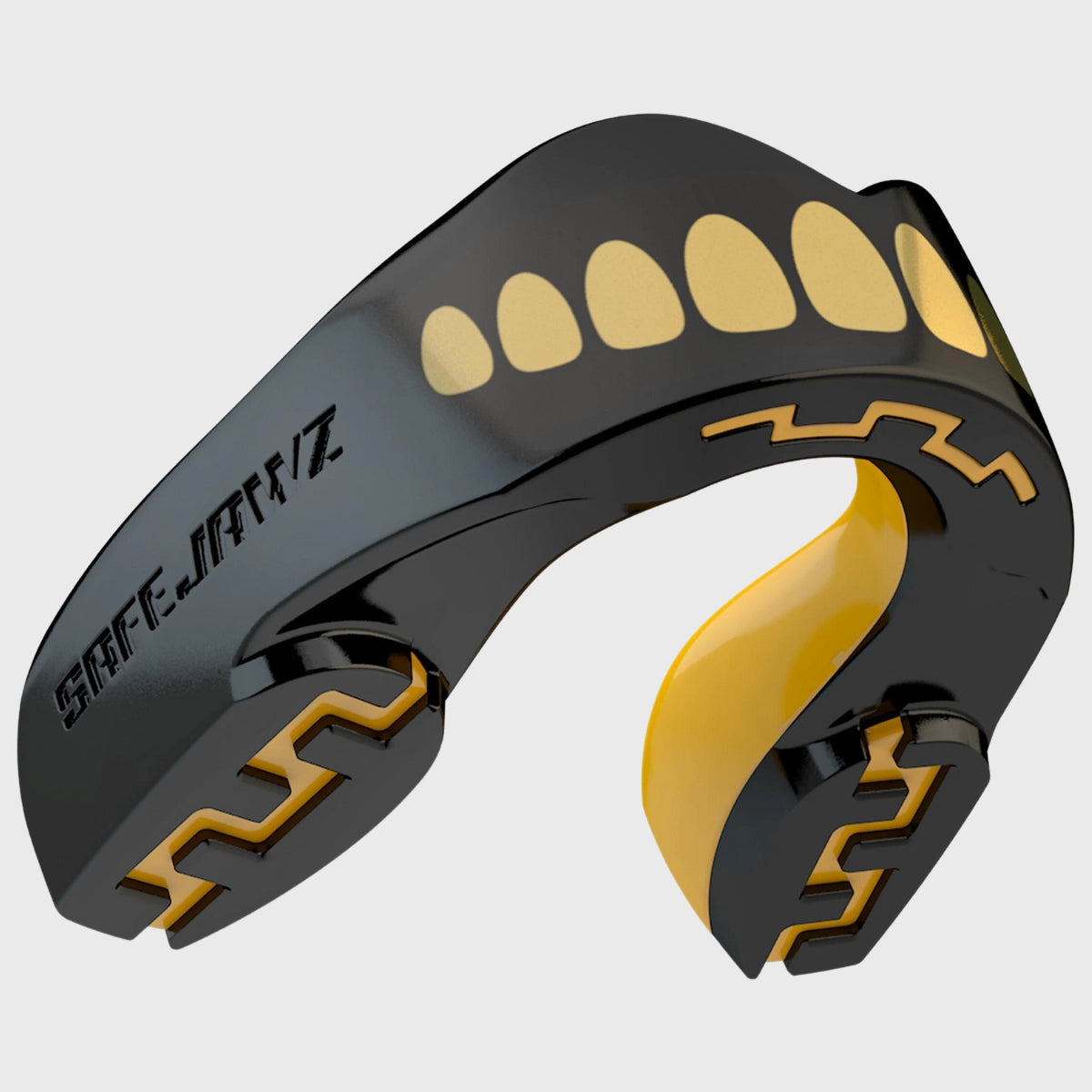 Safejawz Goldie Mouthguard - Premium Custom Fit Mouth Guard for Sports & Teeth Grinding - Perfect for Boxing, MMA, BJJ & Nighttime Bruxism Protection