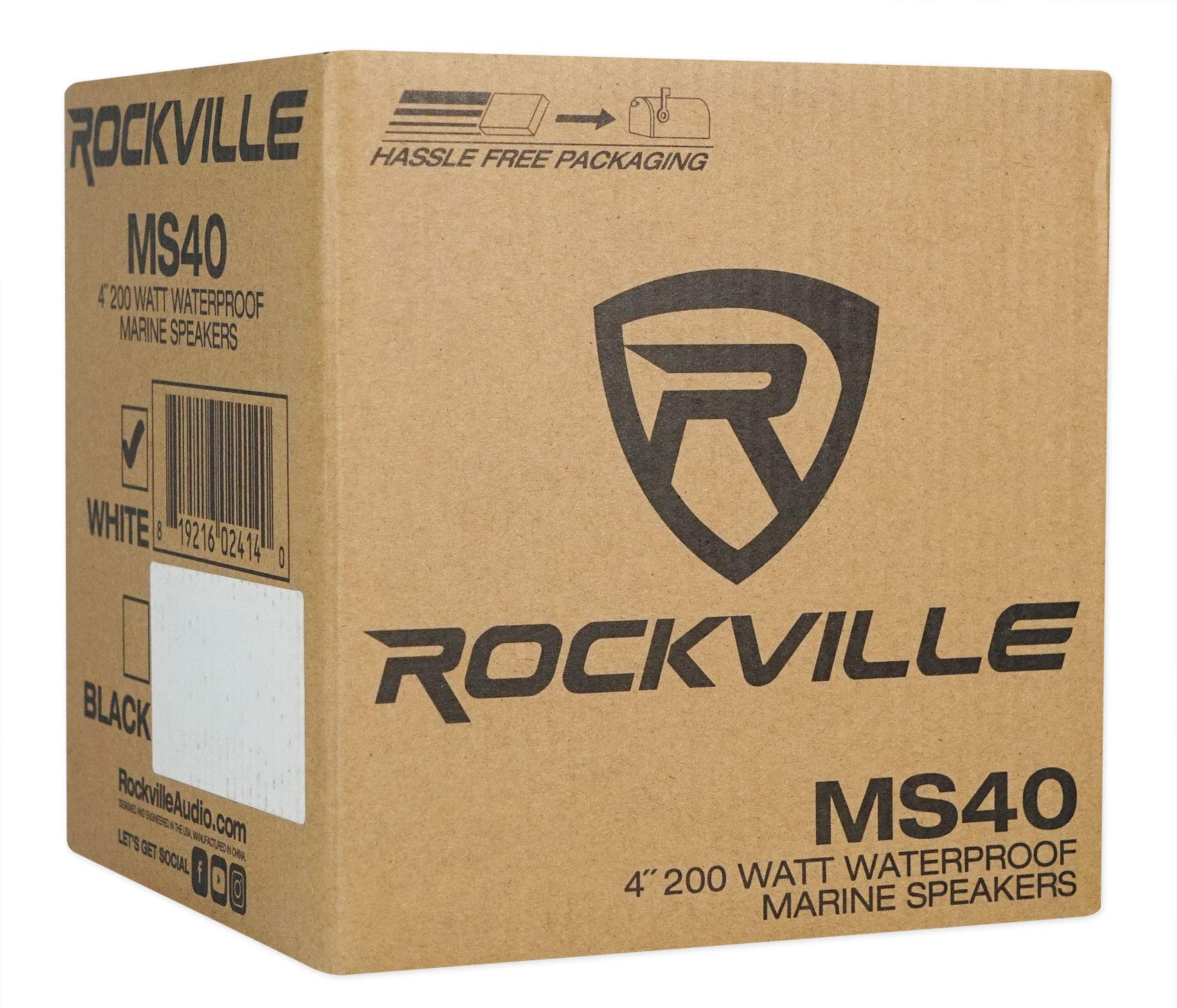 Rockville MS40W White 4