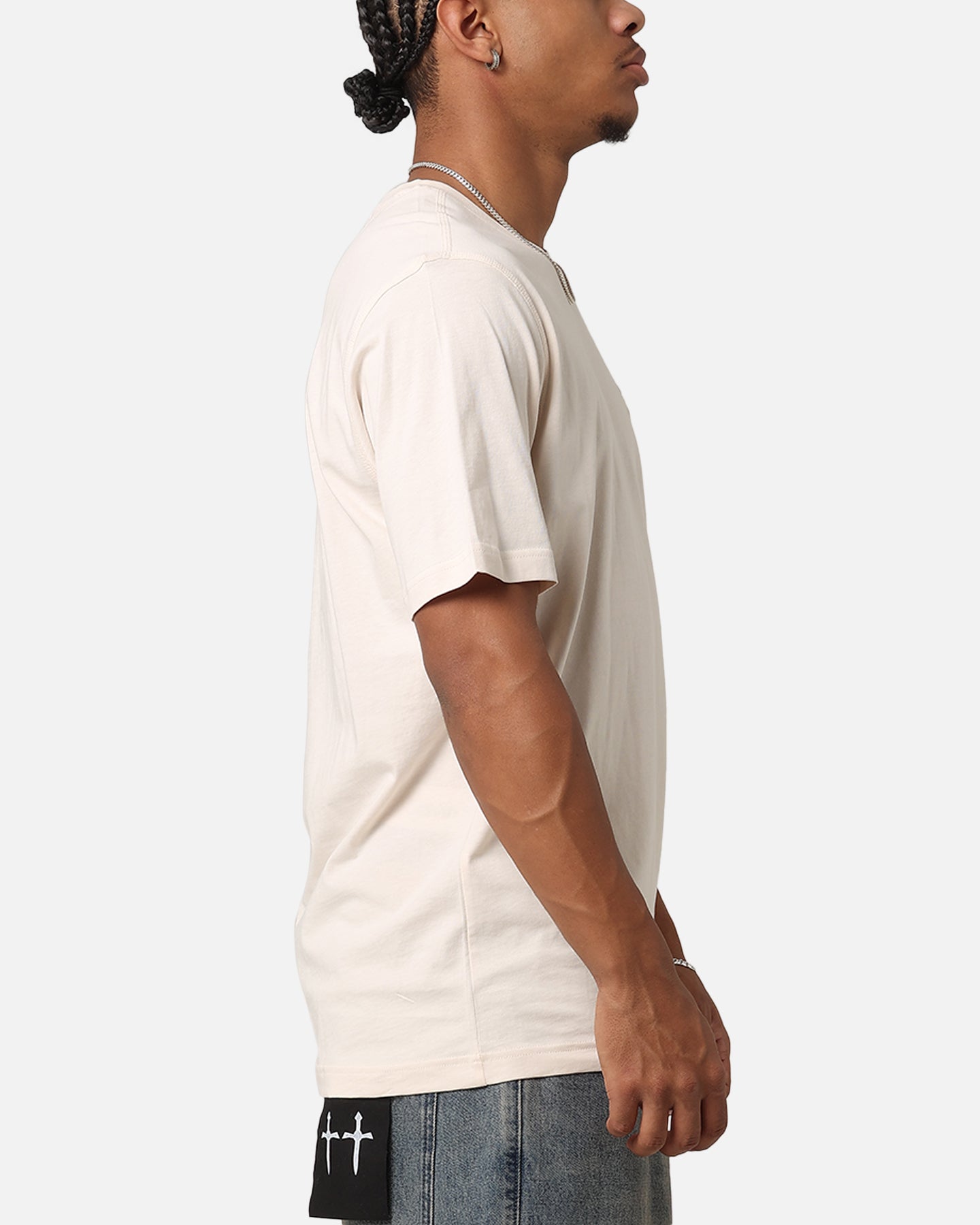 Adidas Essentials Men's T-Shirt - Wonder White - Comfortable Cotton Crewneck Tee for Casual Wear, Gym & Everyday Outfits