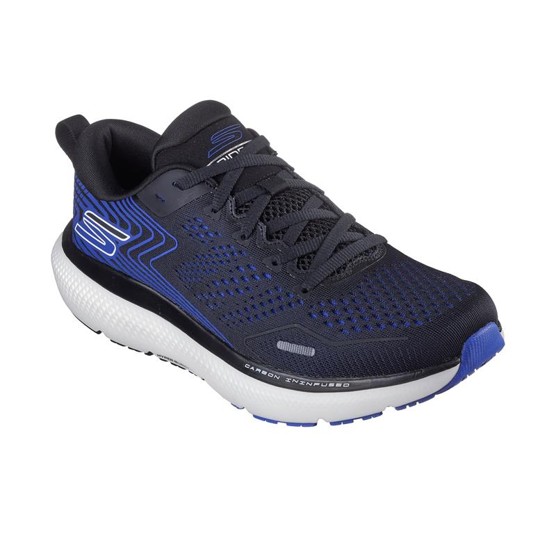 ASICS GEL-Cumulus 24 Running Shoes for Men - Lightweight Cushioned Sneakers for Jogging, Training & Gym Workouts | Black/Blue (246079/BKBL)