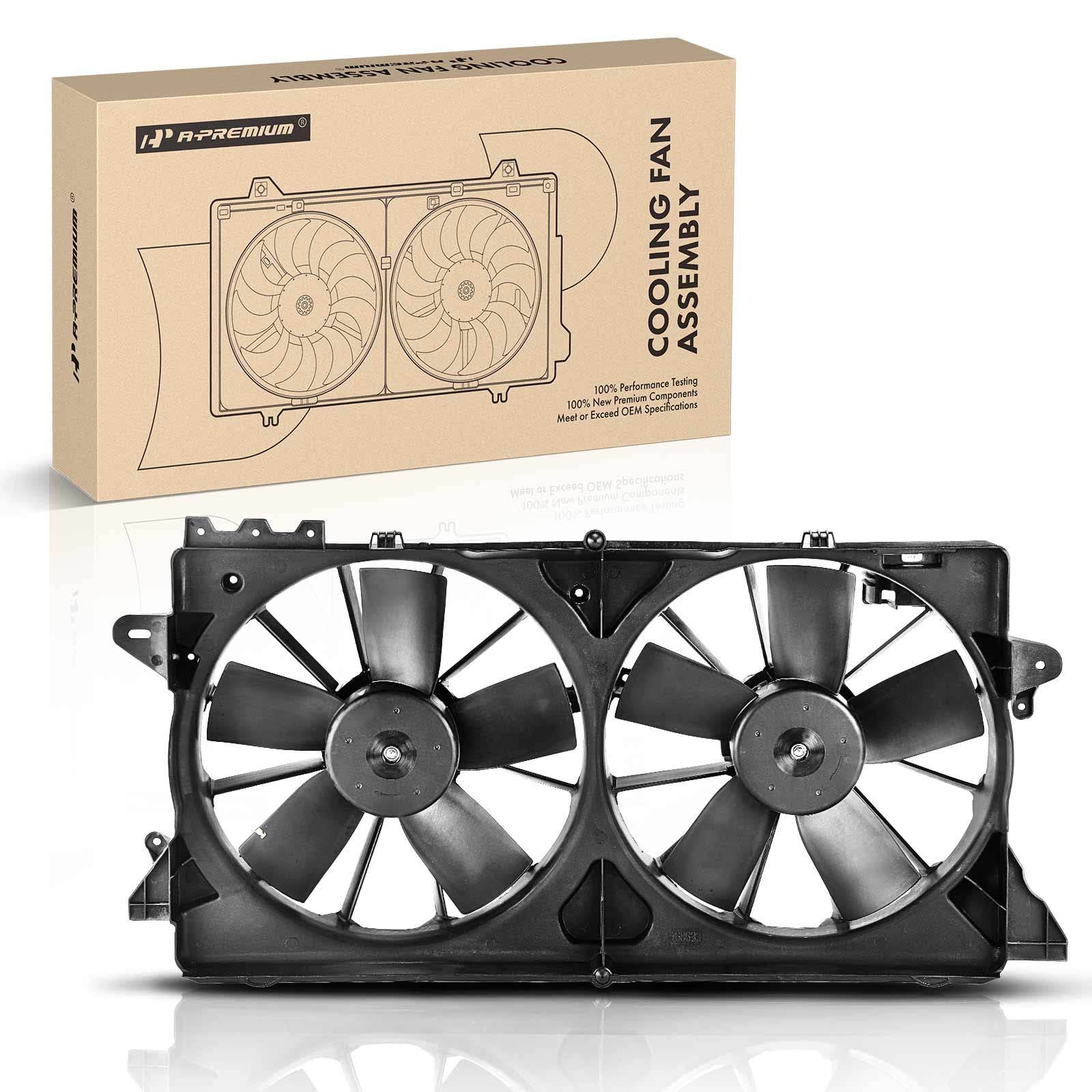 Premium Engine Radiator Cooling Fan Assembly for Ford F-150 (2010-2014), Expedition (2010-2013/2015-2017) & Lincoln Navigator (2010-2017) - Direct Replacement for AL3Z8C607A, BL3Z8C607B - Perfect for Overheating Prevention & Engine Cooling System Repair