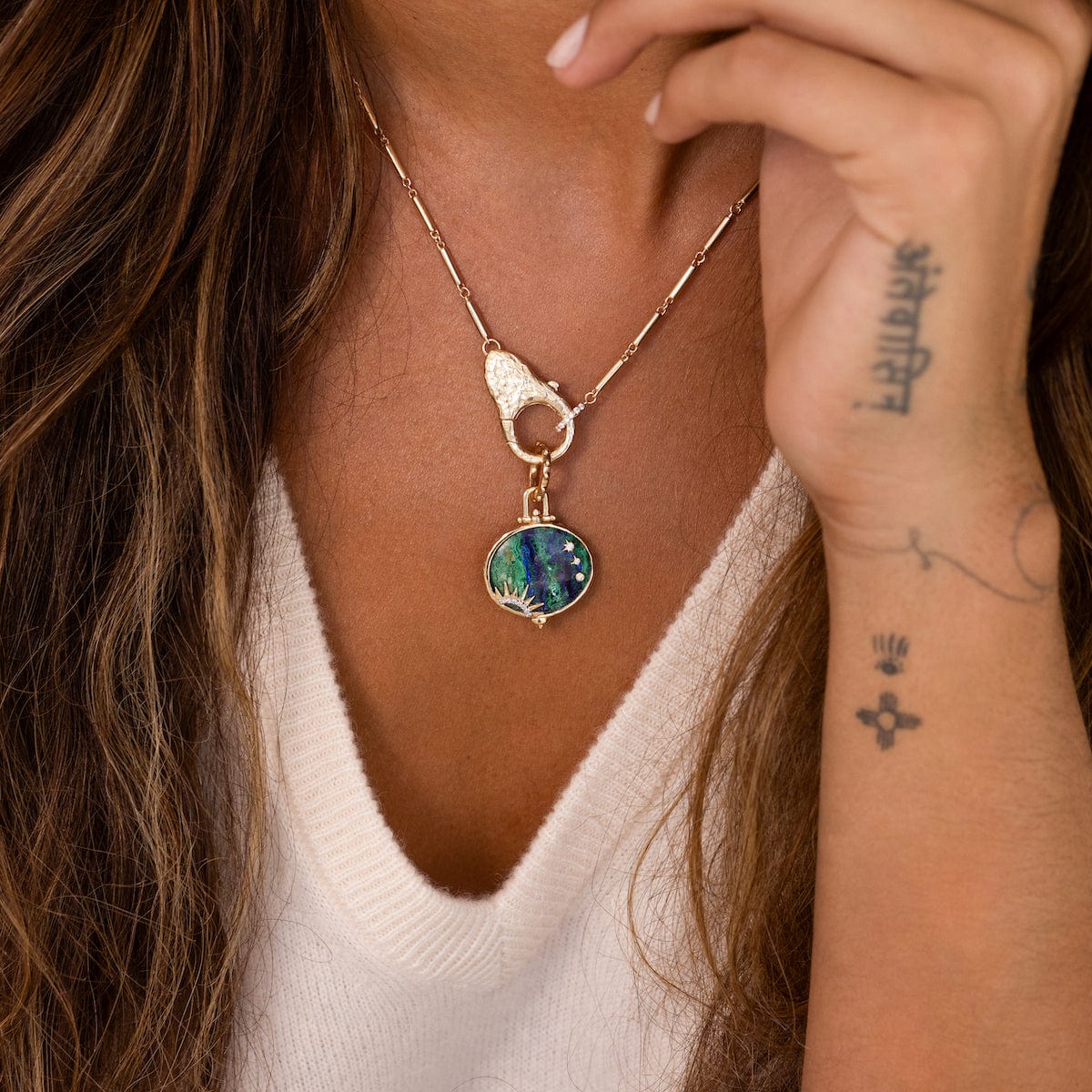 Two Sided Tree of Life Pendant Necklace - Spiritual Jewelry for Women & Men - Perfect for Meditation, Yoga & Gift Giving