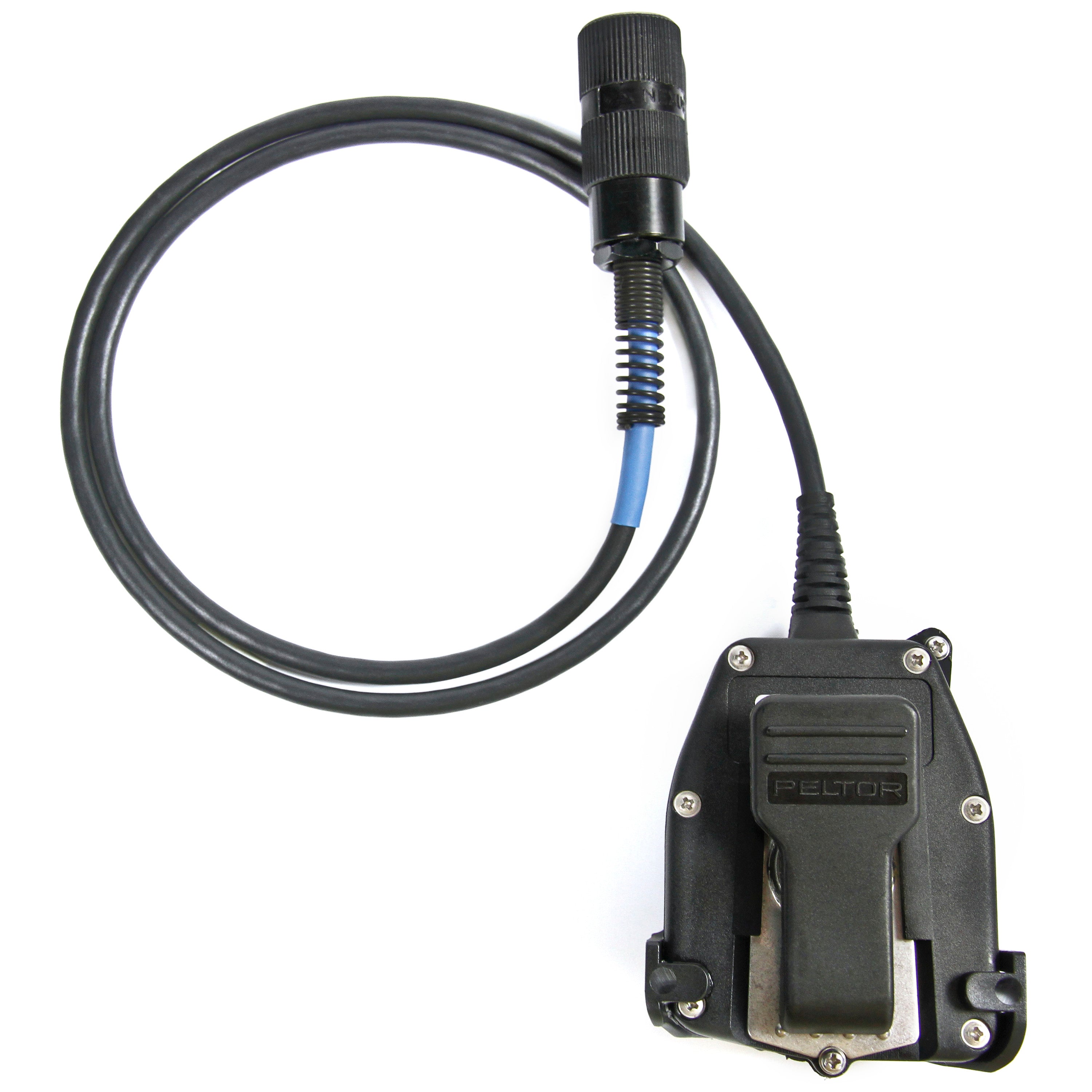 3M PELTOR Push To Talk (PTT) Adapters for Two-Way Radios - Compatible with Any Radio Model | Hands-Free Communication for Construction, Security & Outdoor Activities
