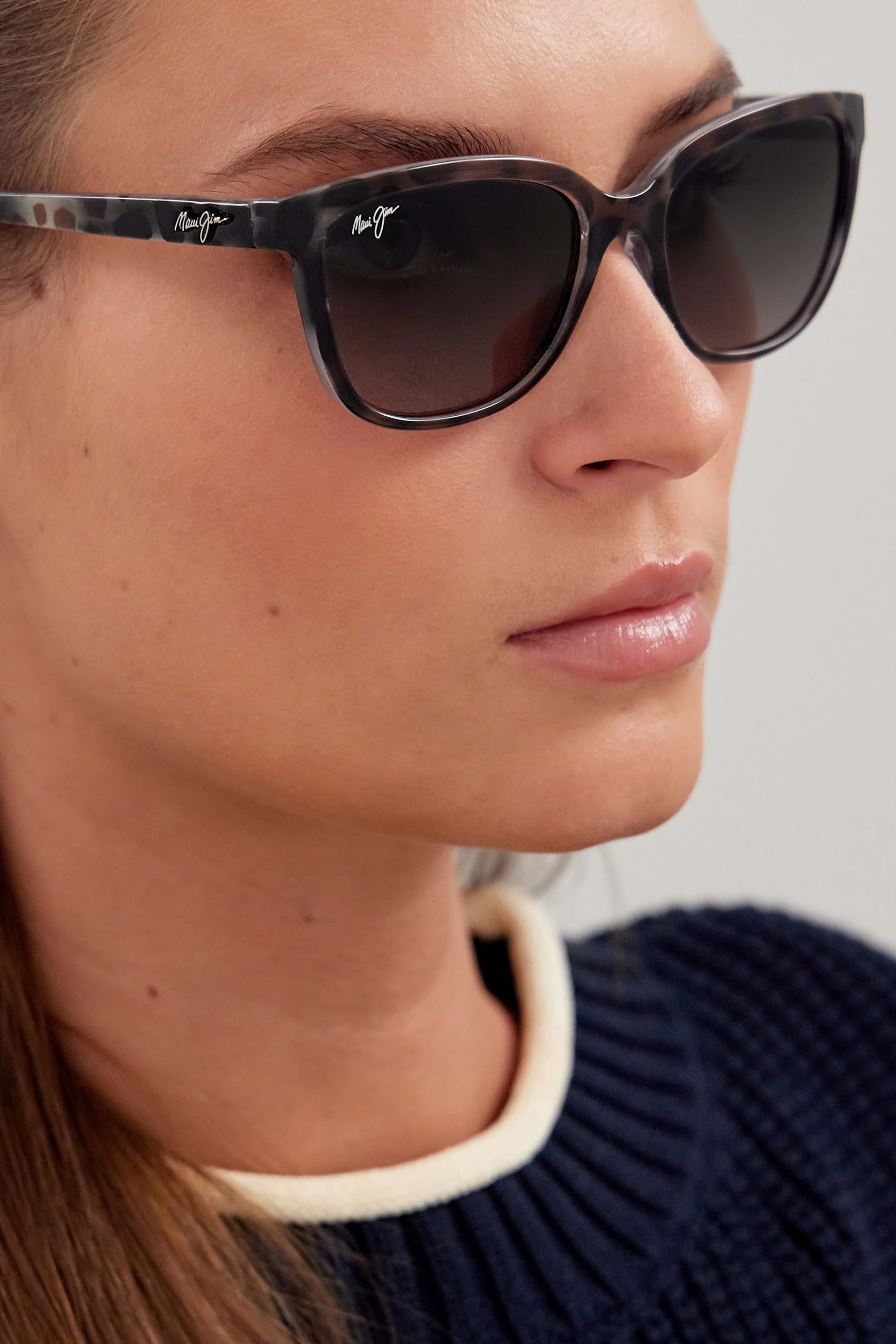 Maui Jim Women's Honi Polarized Cat Eye Sunglasses - UV Protection, Lightweight & Stylish for Beach, Driving & Outdoor Activities